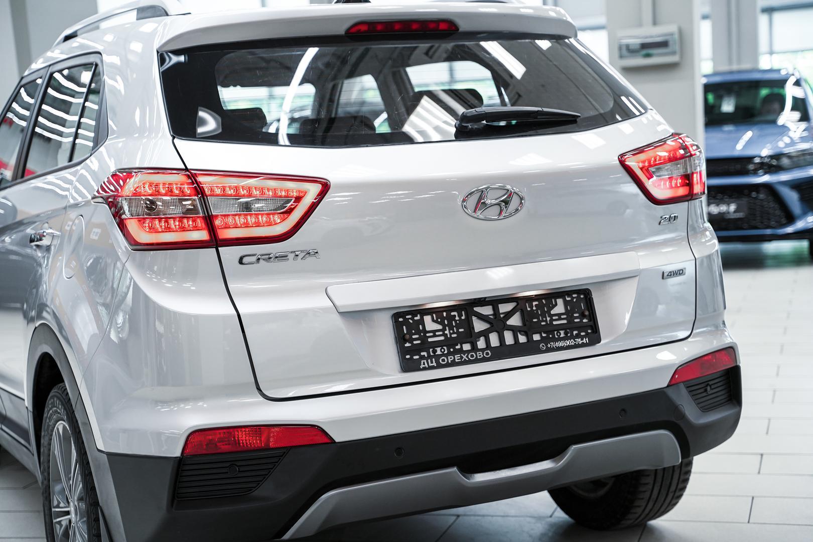 Hyundai Creta 2018, серебряный, ДЦ Орехово