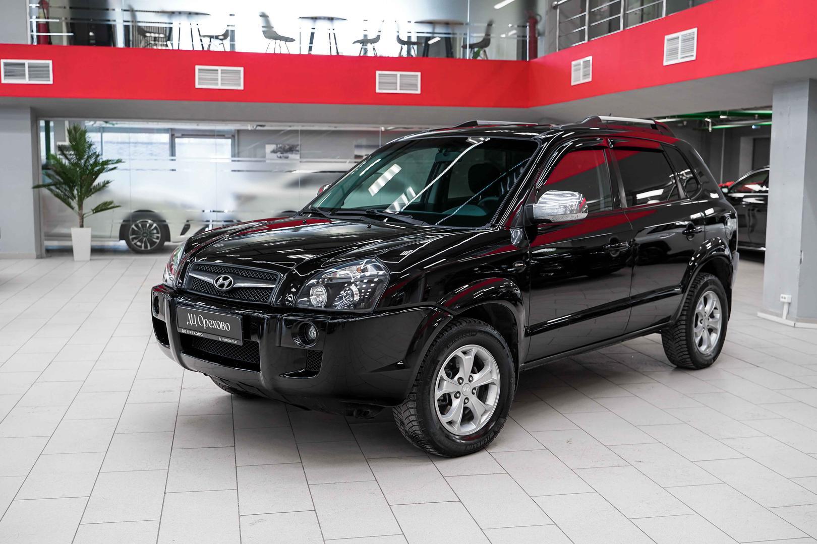 Hyundai Tucson 2008, черный, ДЦ Орехово