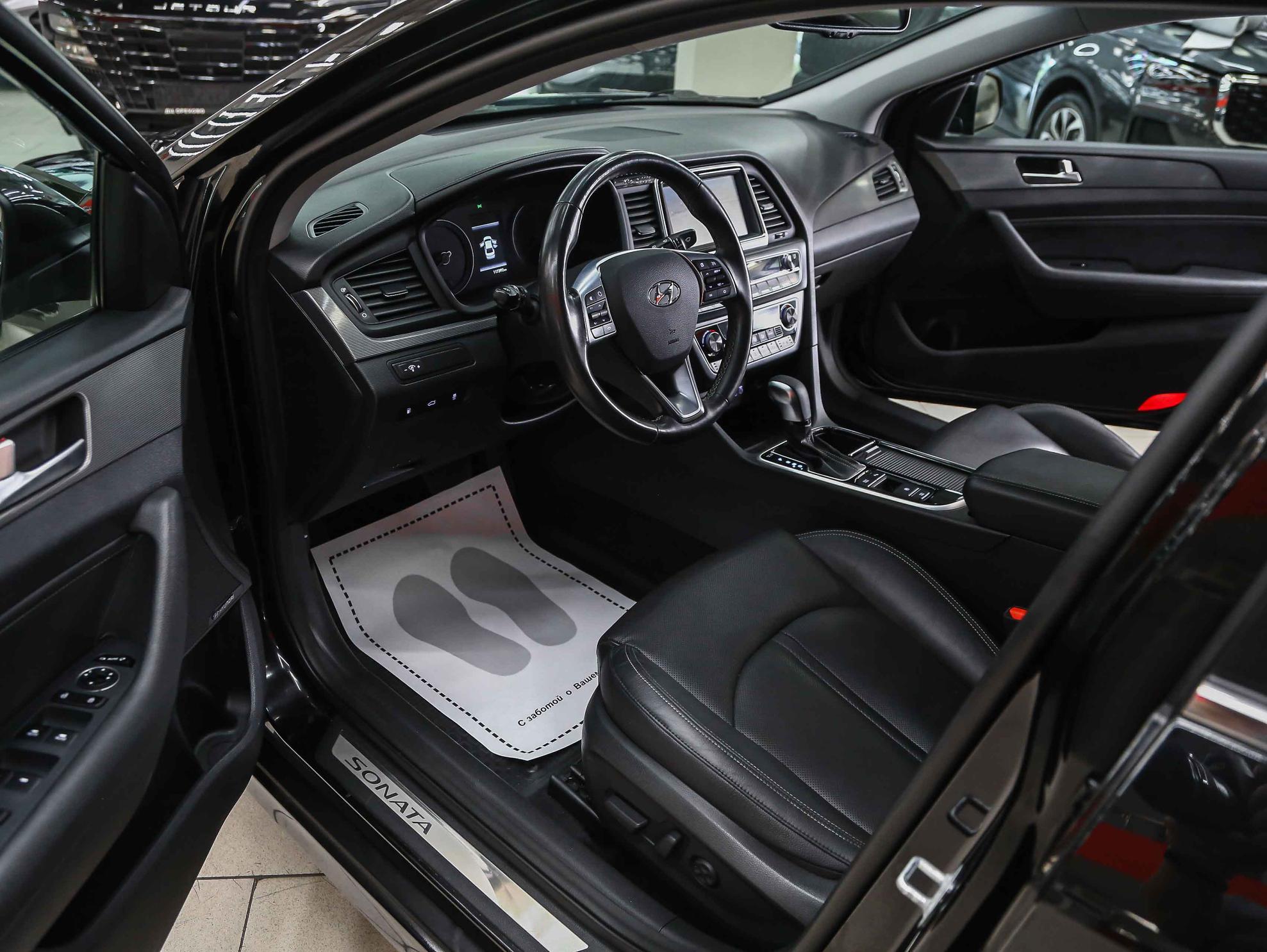 Hyundai Sonata 2017, черный, ДЦ Орехово