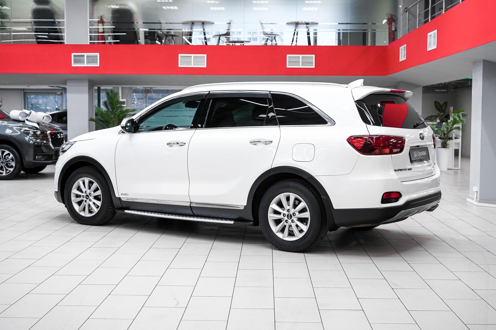 Kia Sorento 2018, белый, ДЦ Орехово