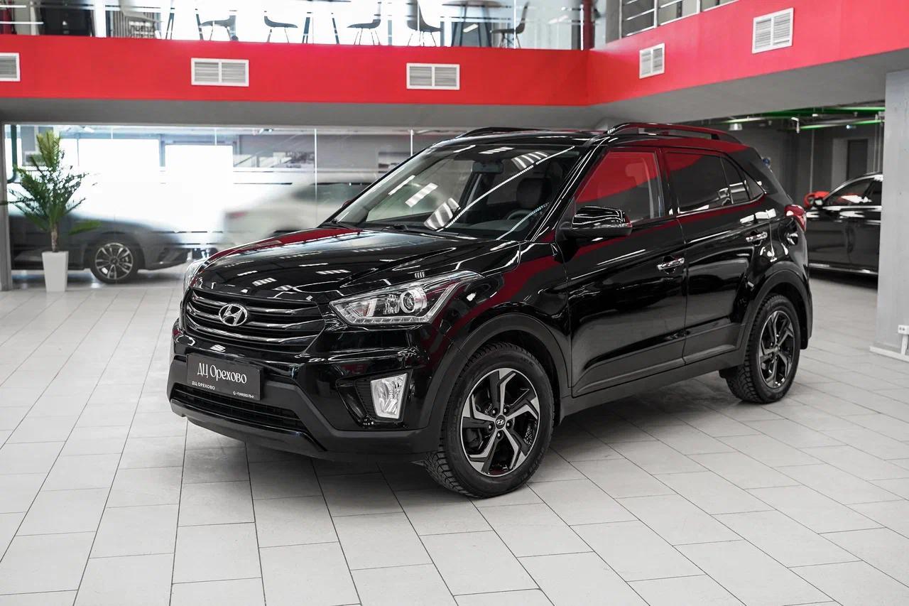 Hyundai Creta 2019, черный, ДЦ Орехово