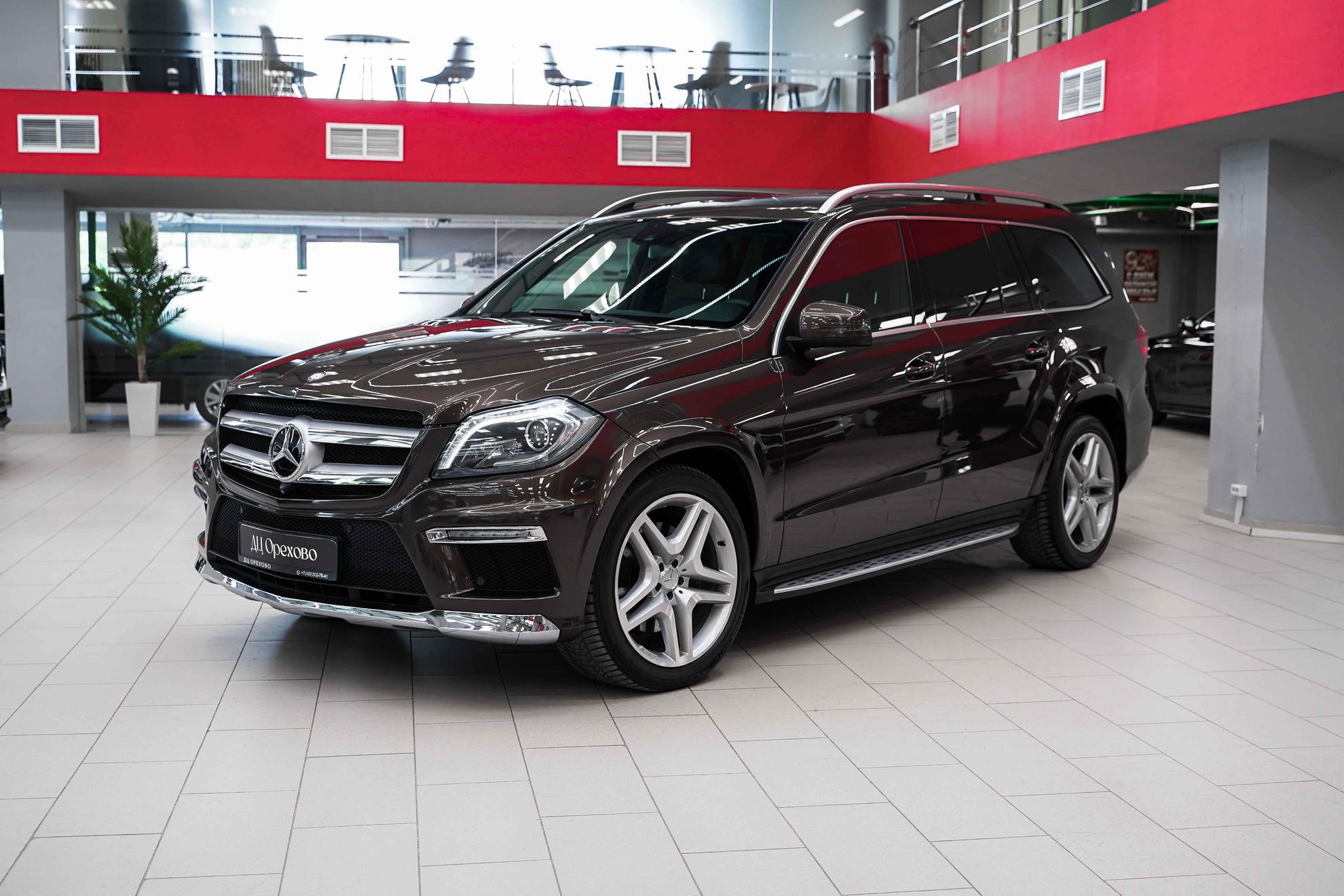 Mercedes-Benz GL-Класс 2013, коричневый, ДЦ Орехово