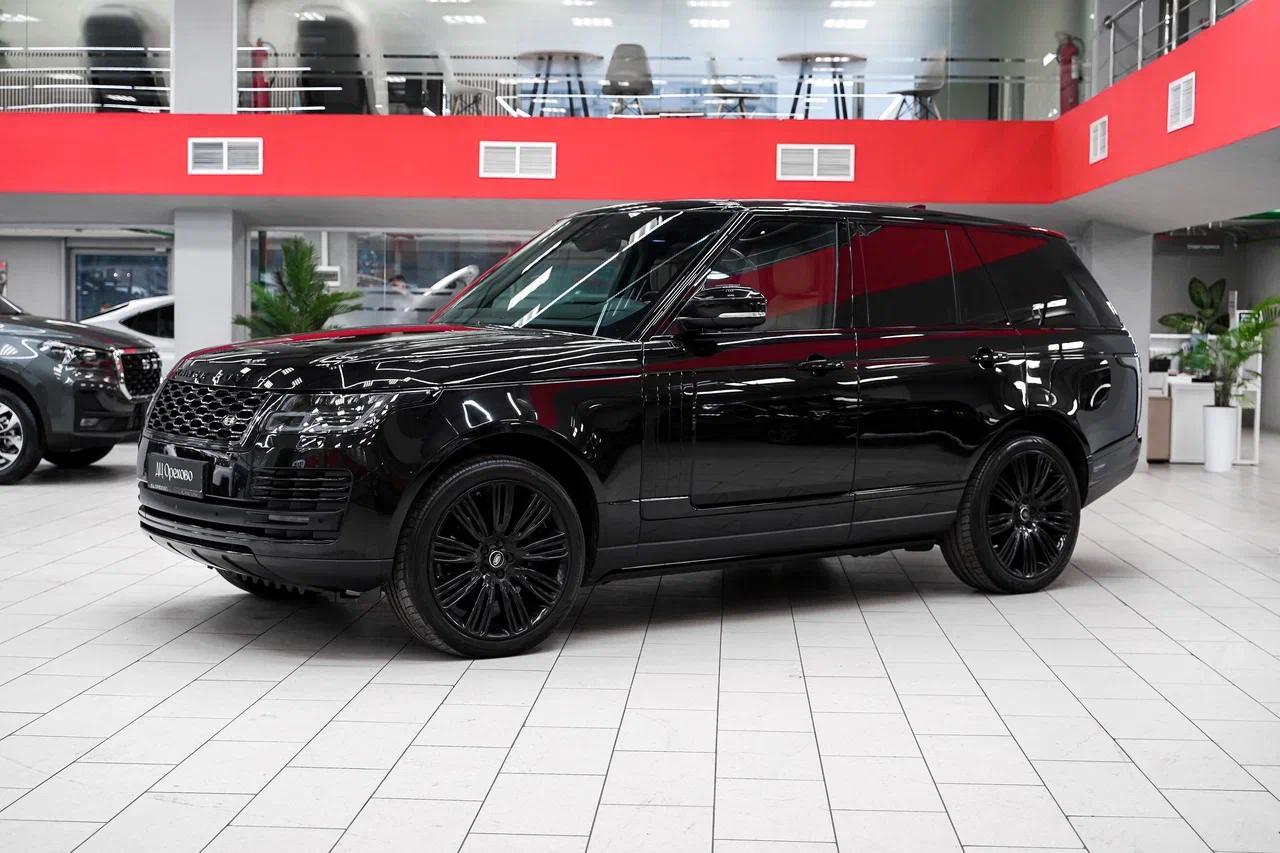 Land Rover Range Rover 2019, черный, ДЦ Орехово