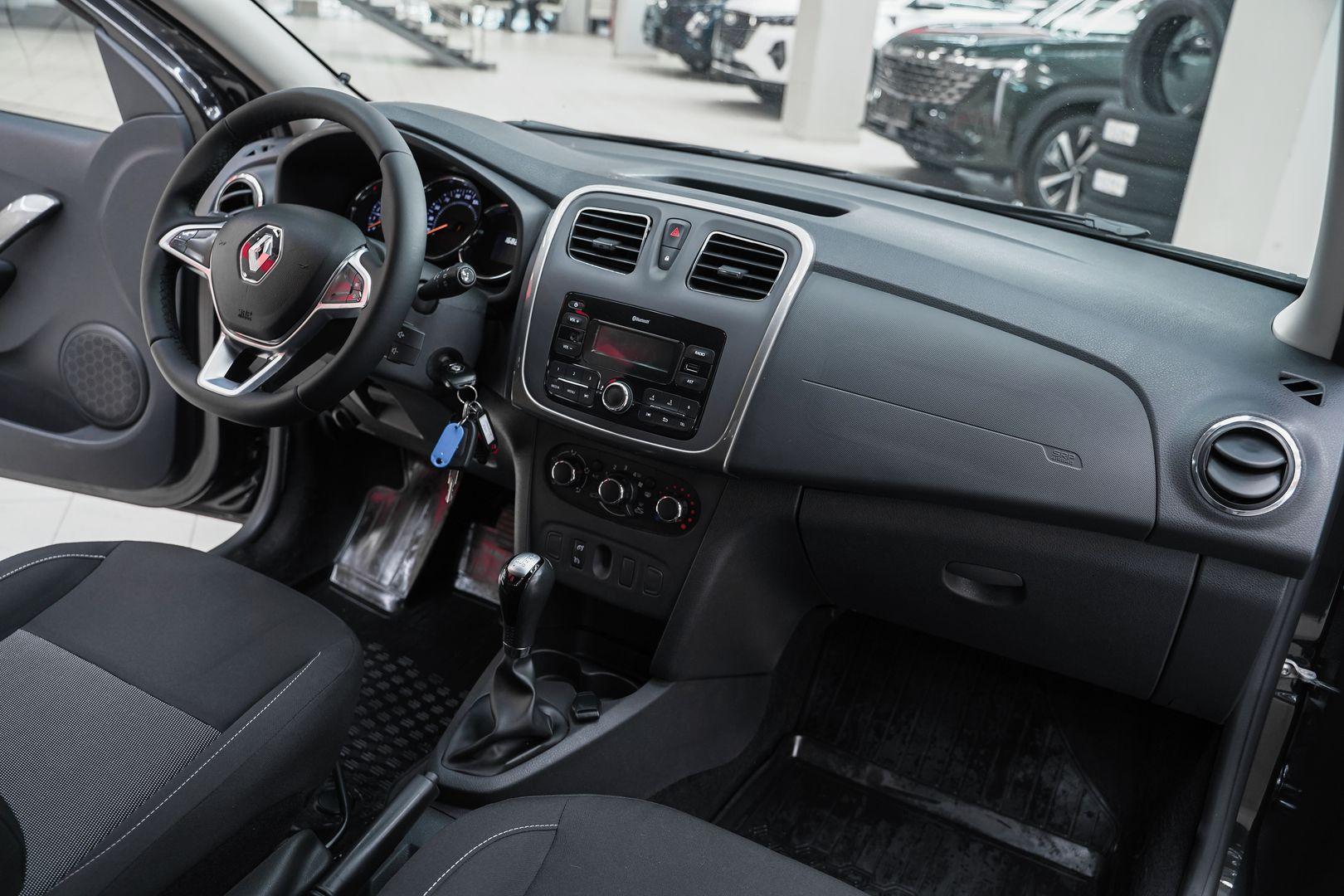 Renault Sandero 2018, черный, ДЦ Орехово