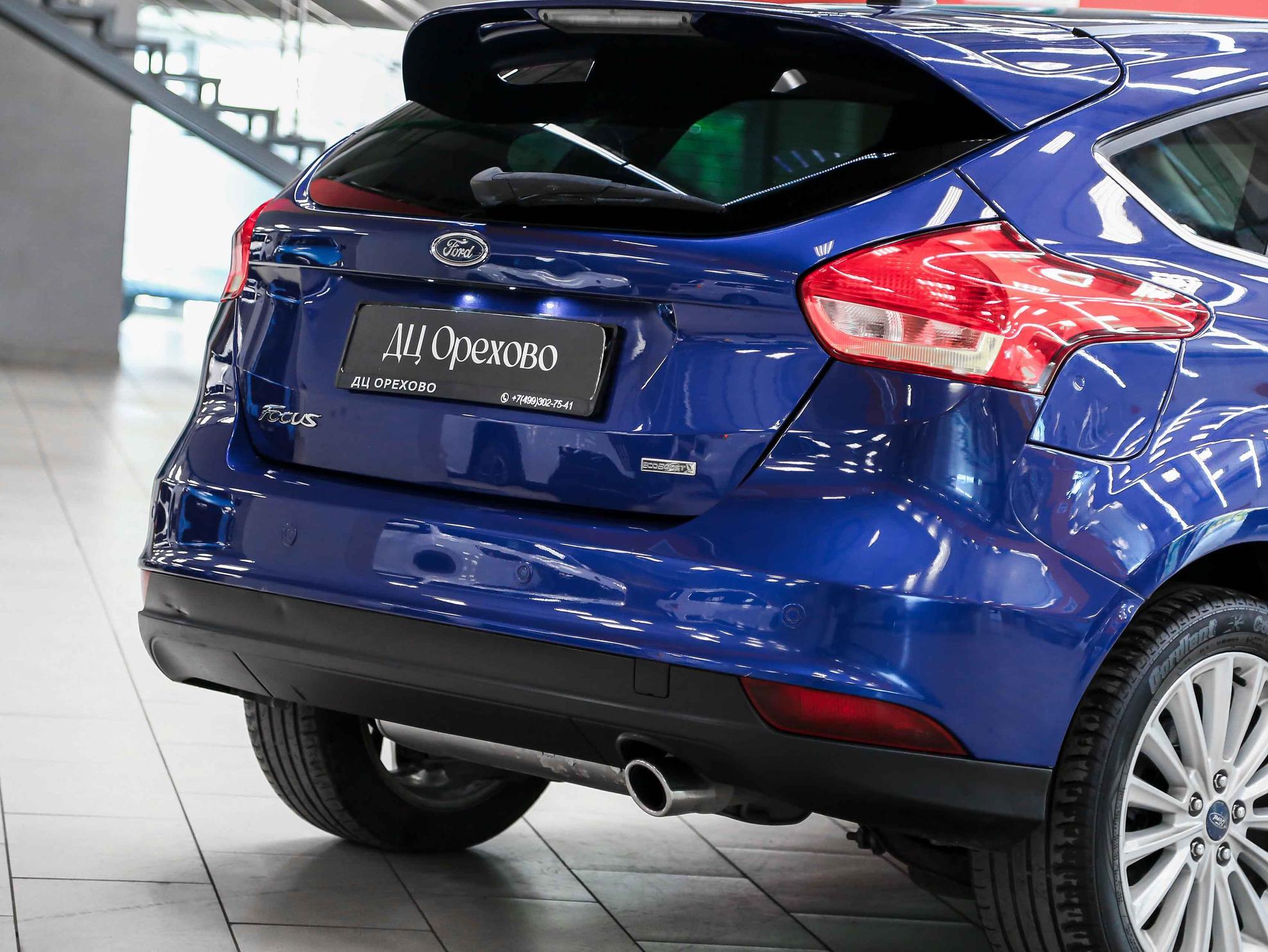 Ford Focus 2017, синий, ДЦ Орехово