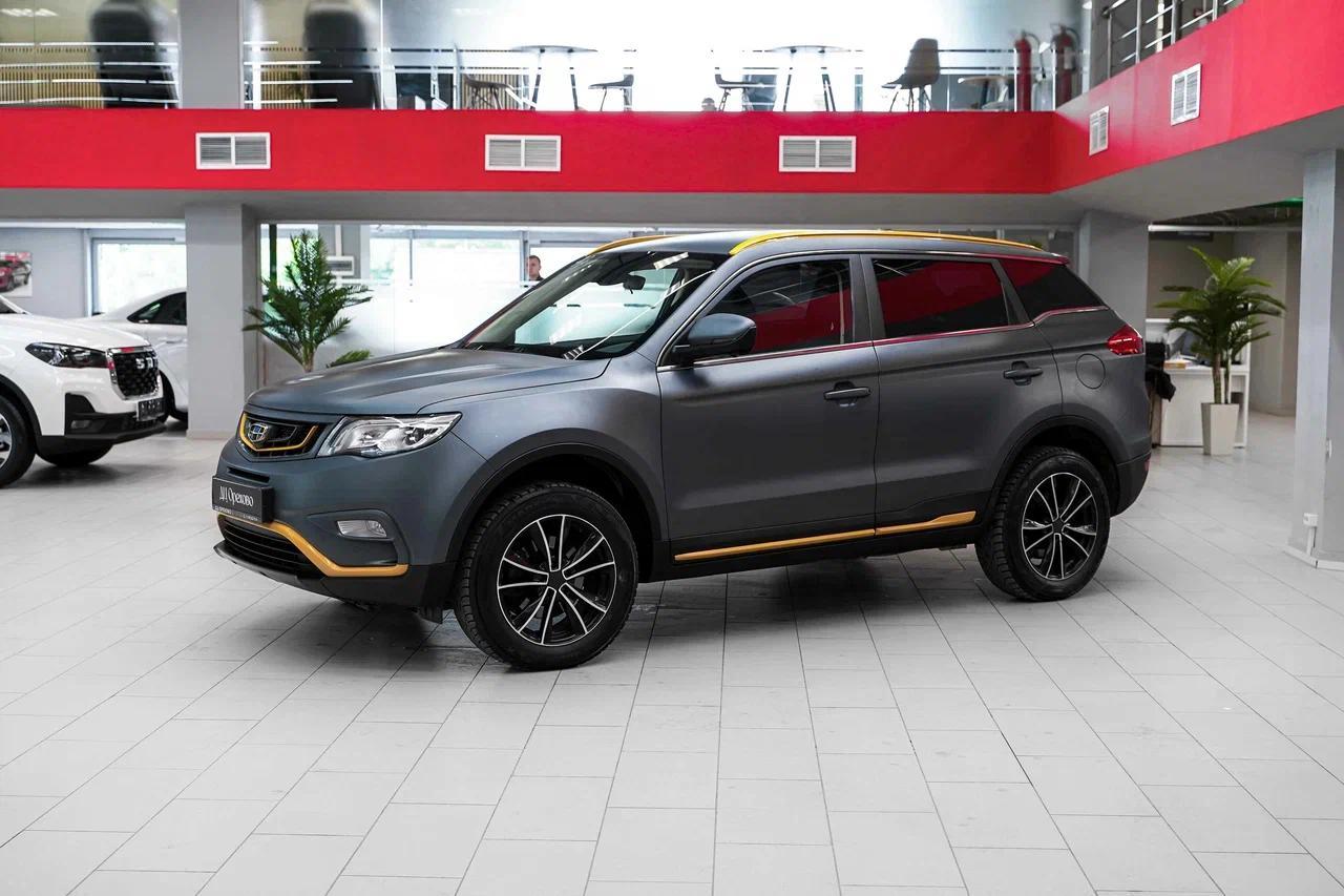 Geely Atlas 2019, серый, ДЦ Орехово