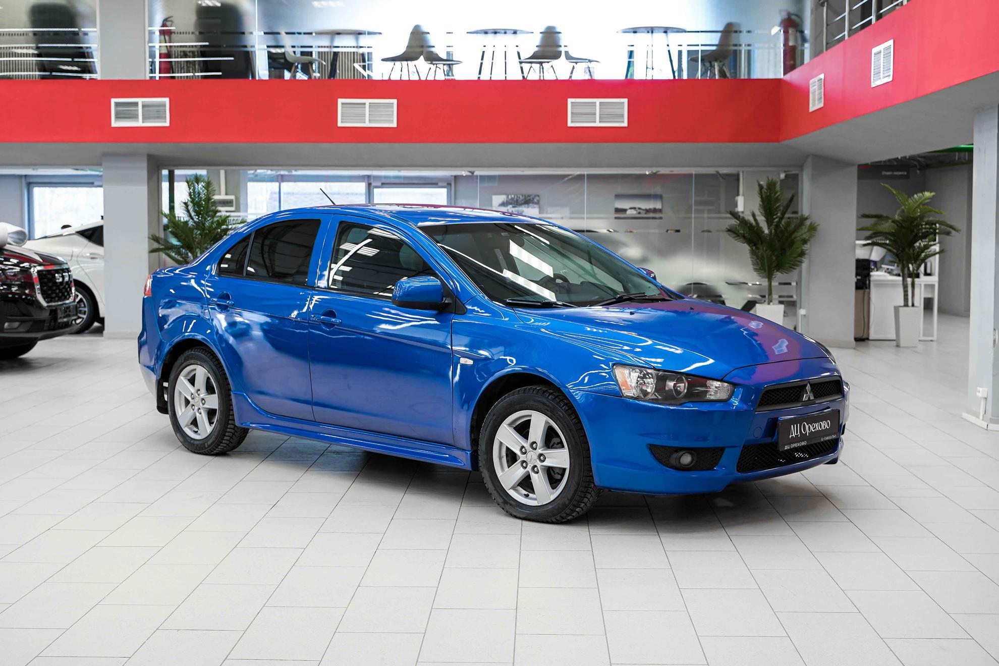 Mitsubishi Lancer 2008, синий, ДЦ Орехово