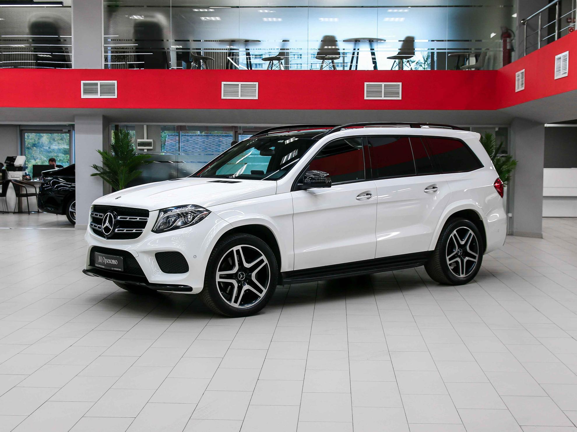 Mercedes-Benz GLS 2017, белый, ДЦ Орехово