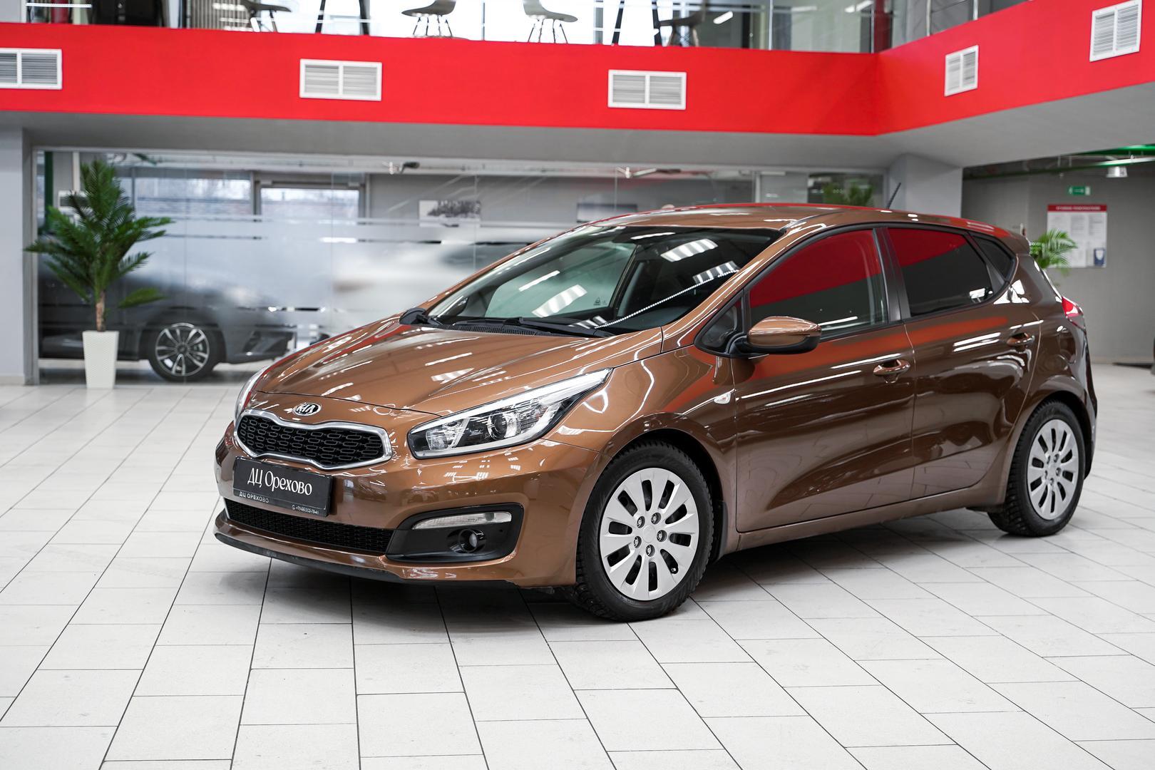 Kia Ceed 2016, коричневый, ДЦ Орехово