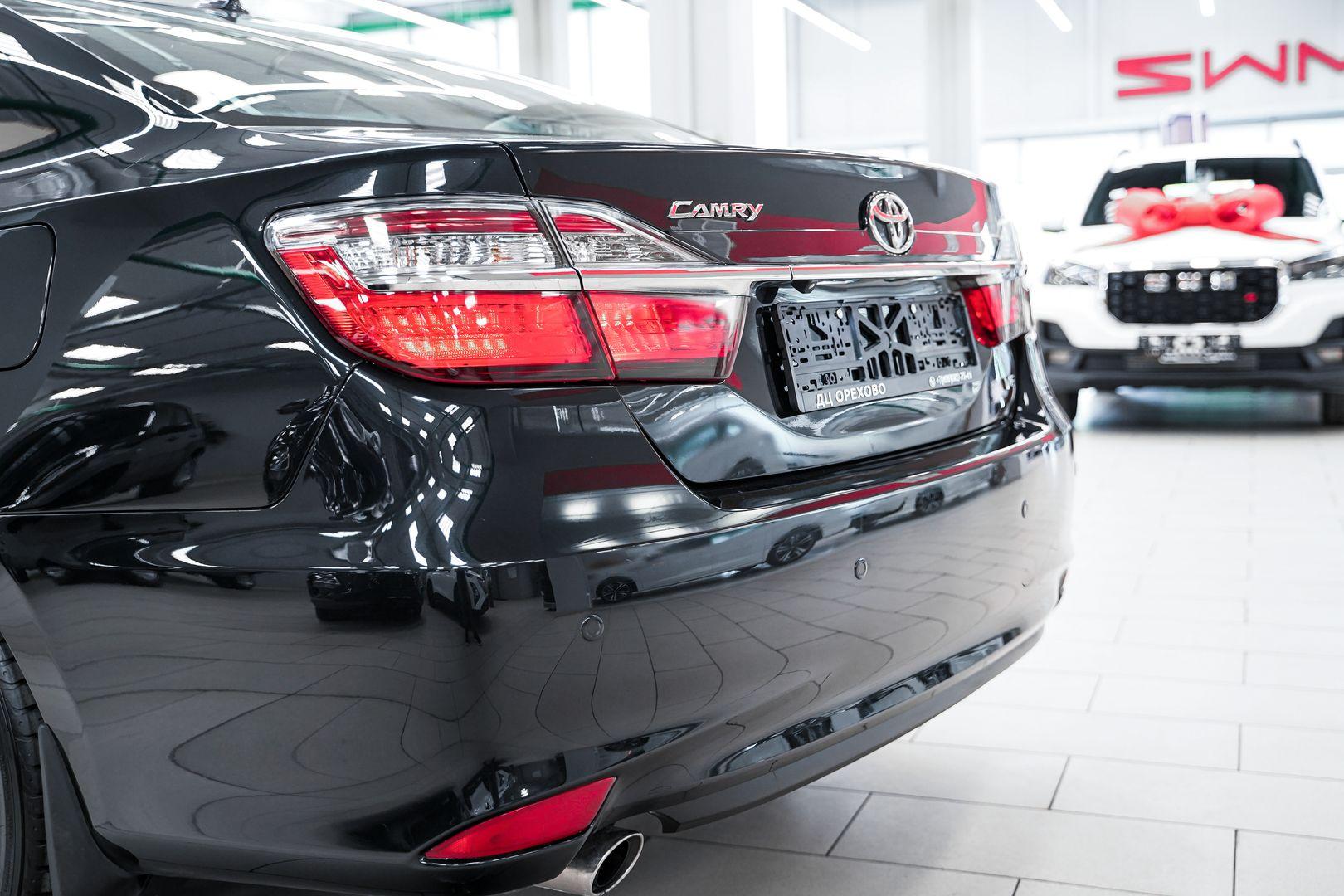 Toyota Camry 2017, черный, ДЦ Орехово