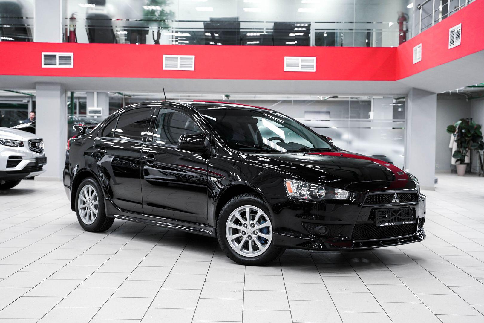 Mitsubishi Lancer 2008, черный, ДЦ Орехово