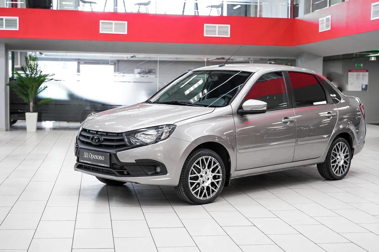 LADA (ВАЗ) Granta 2021, серебряный, ДЦ Орехово