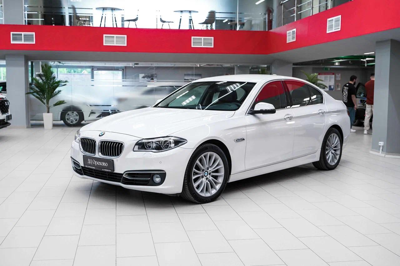 BMW 5 серии 2016, белый, ДЦ Орехово