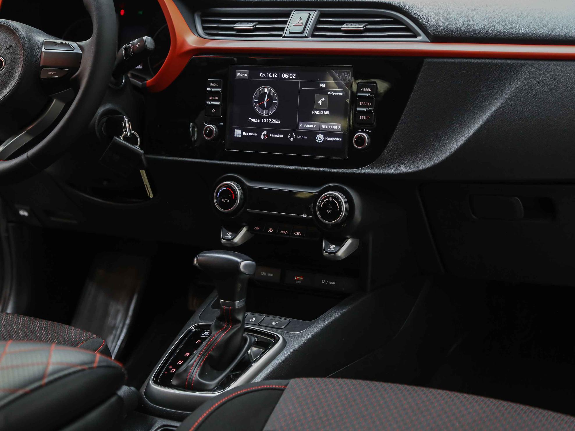 Kia Rio 2021, черный, ДЦ Орехово