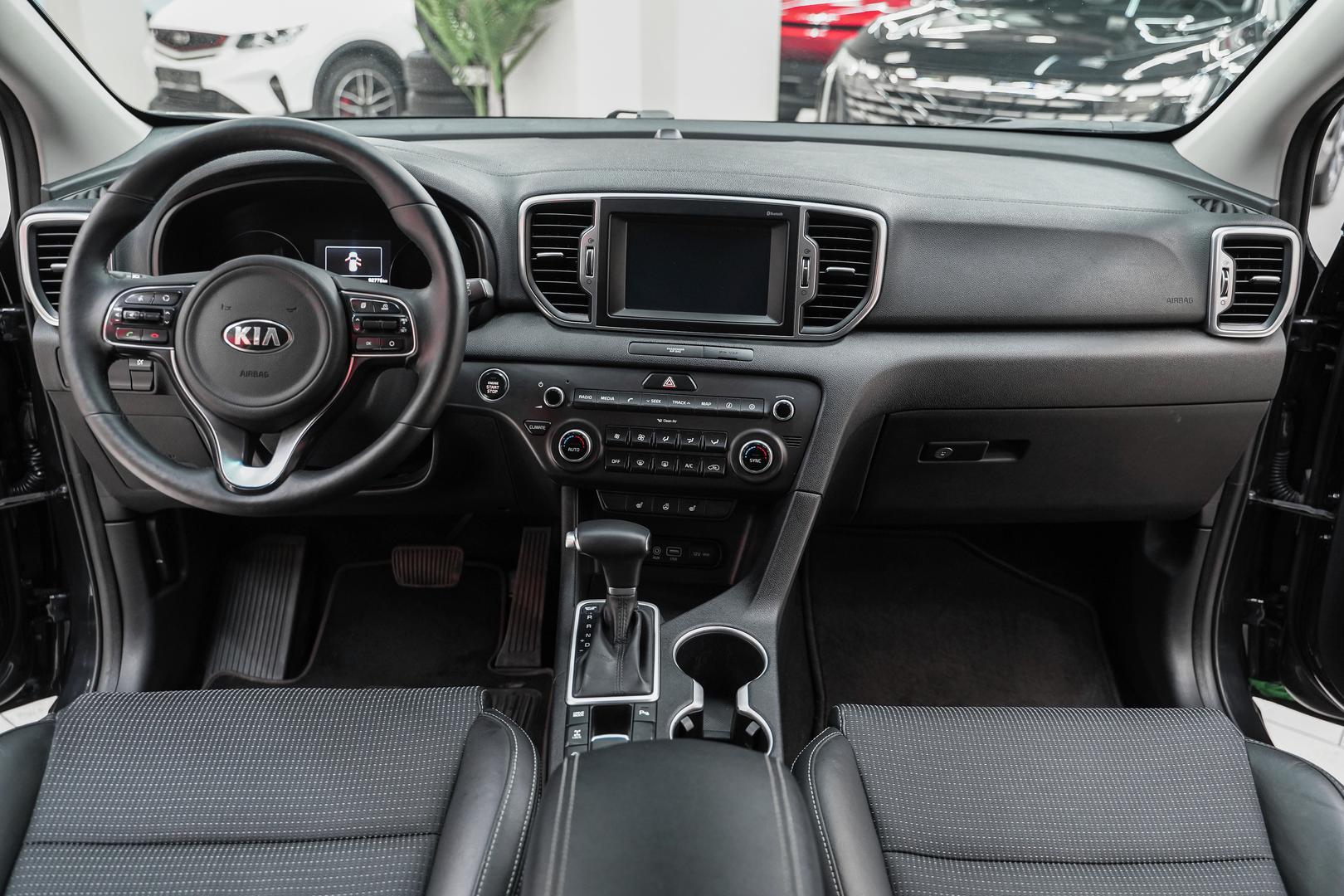 Kia Sportage 2017, черный, ДЦ Орехово