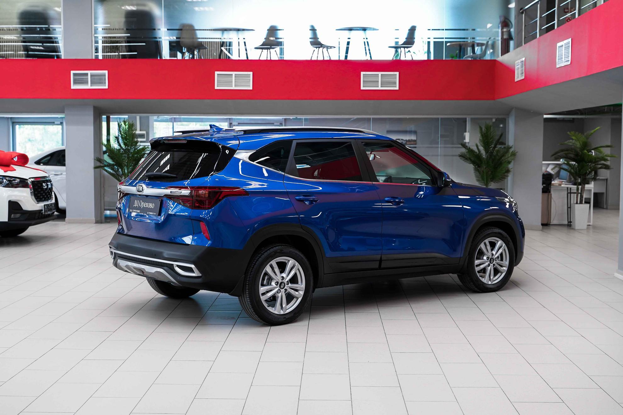 Kia Seltos 2020, синий, ДЦ Орехово
