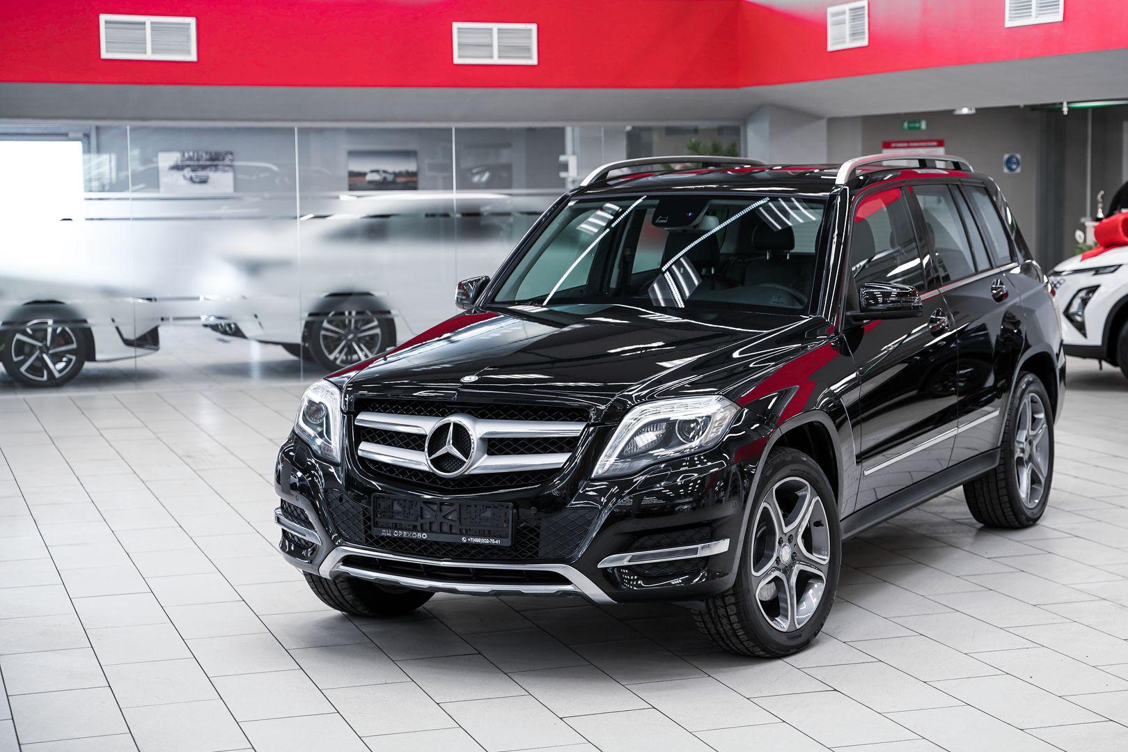 Mercedes-Benz GLK-Класс 2013, черный, ДЦ Орехово