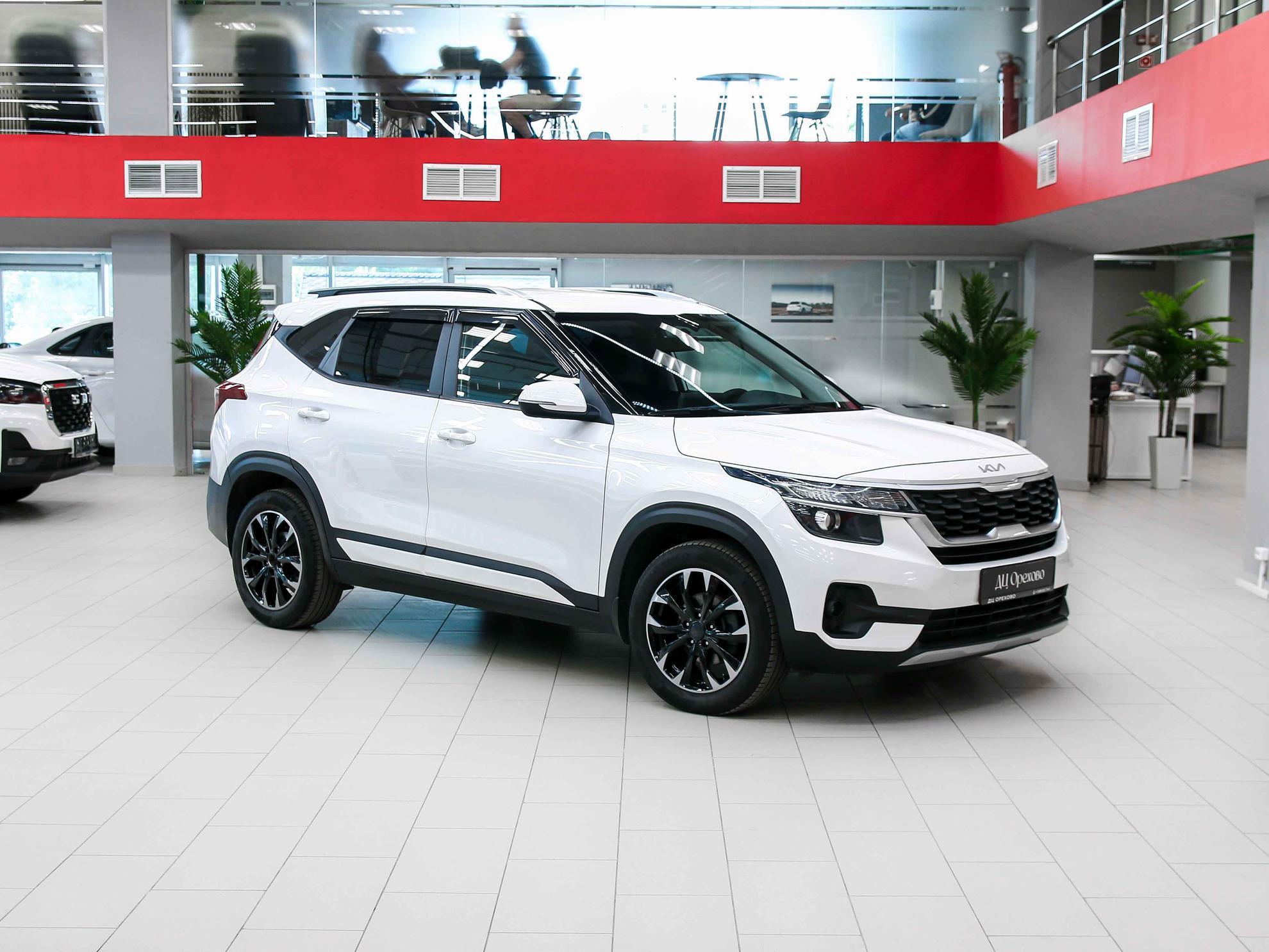 Kia Seltos 2022, белый, ДЦ Орехово