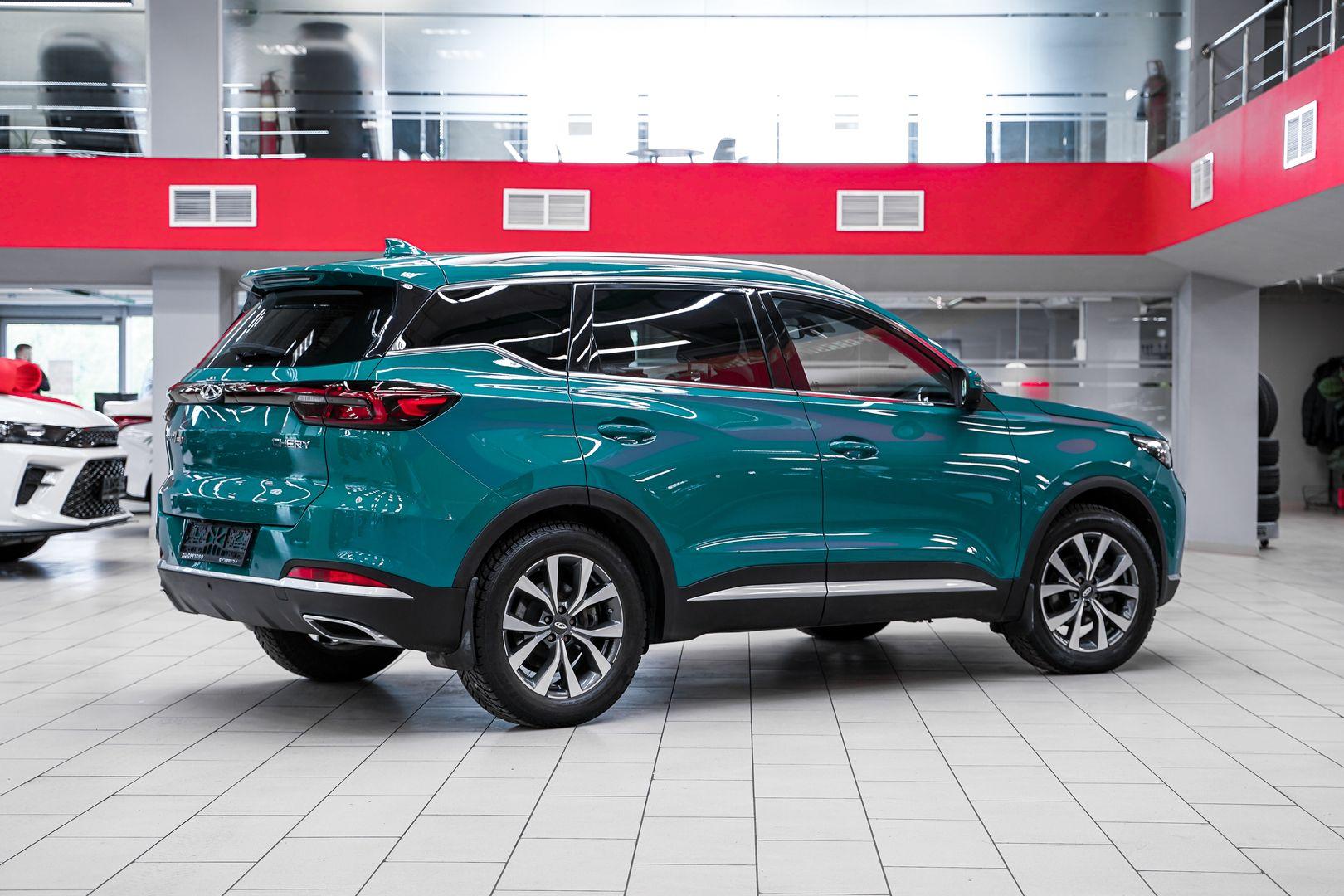 Chery Tiggo 7 Pro 2021, зеленый, ДЦ Орехово