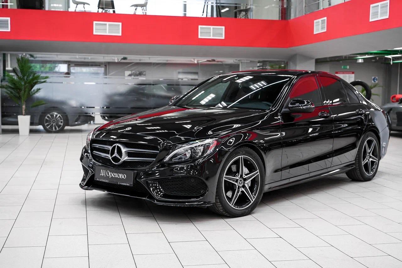 Mercedes-Benz C-Класс 2017, черный, ДЦ Орехово