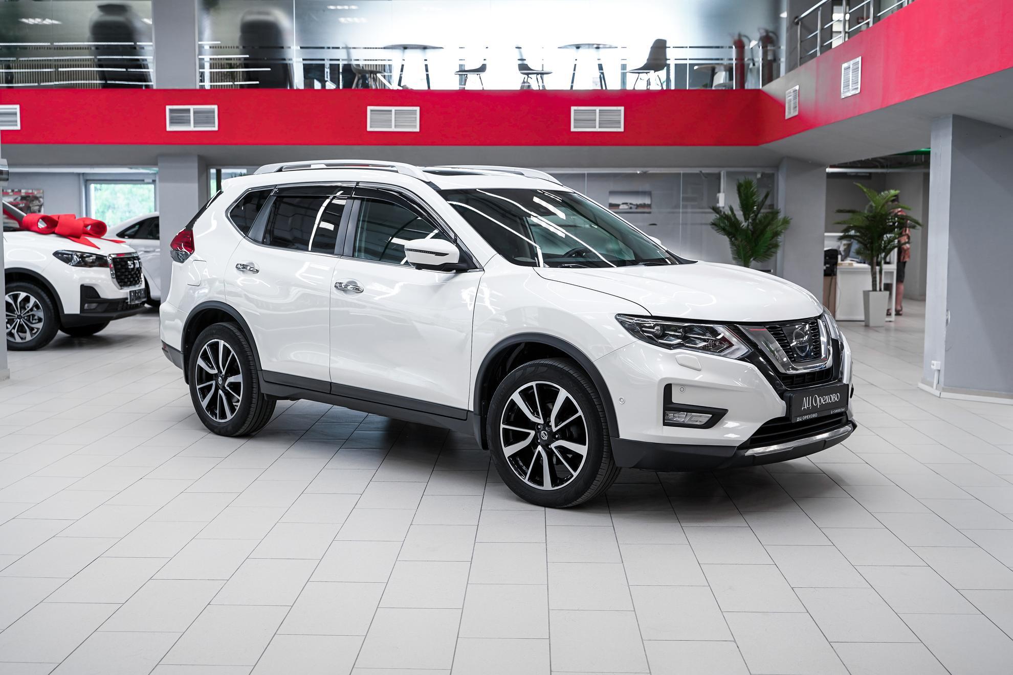 Nissan X-Trail 2021, белый, ДЦ Орехово