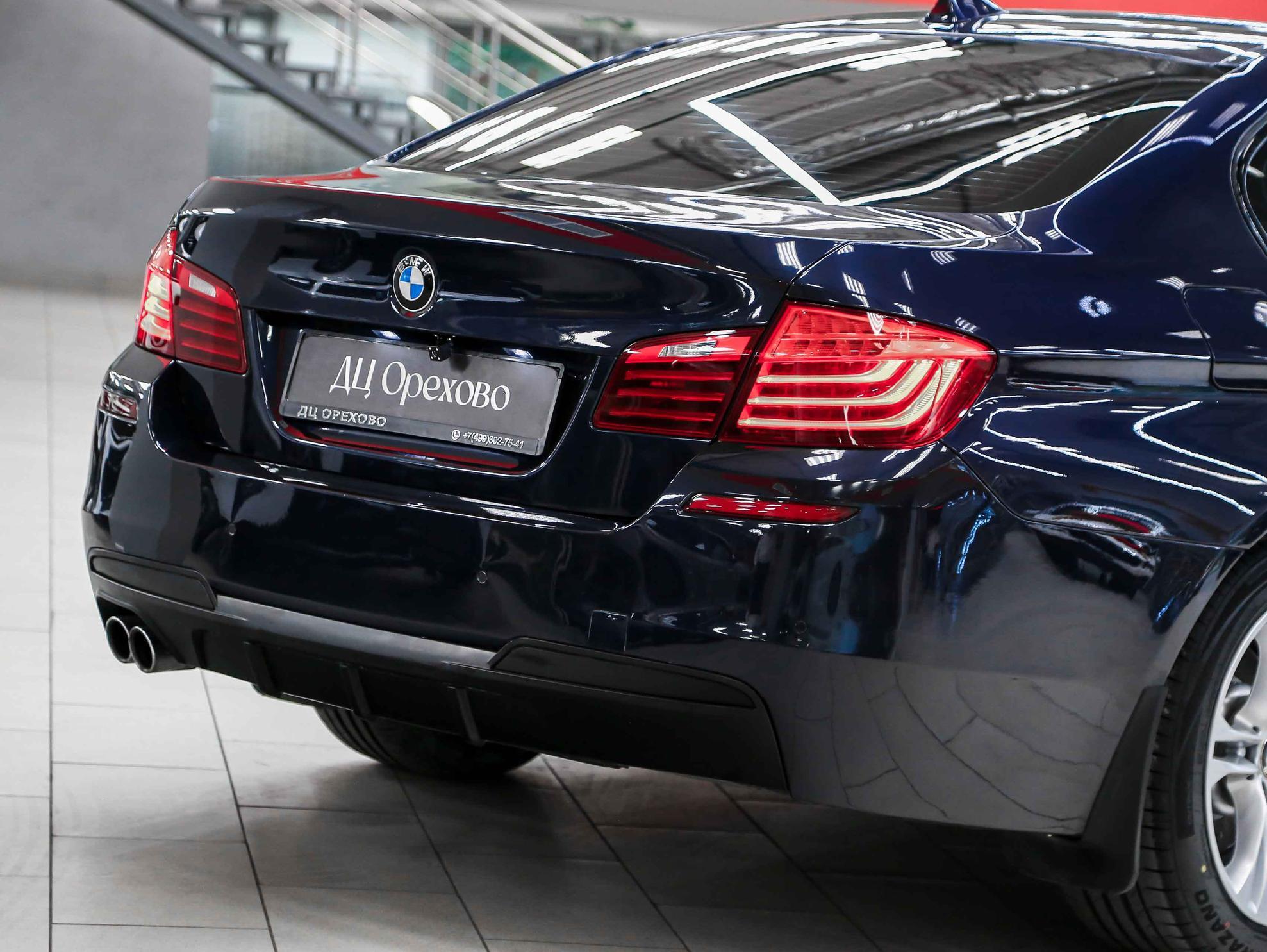 BMW 5 серии 2014, синий, ДЦ Орехово