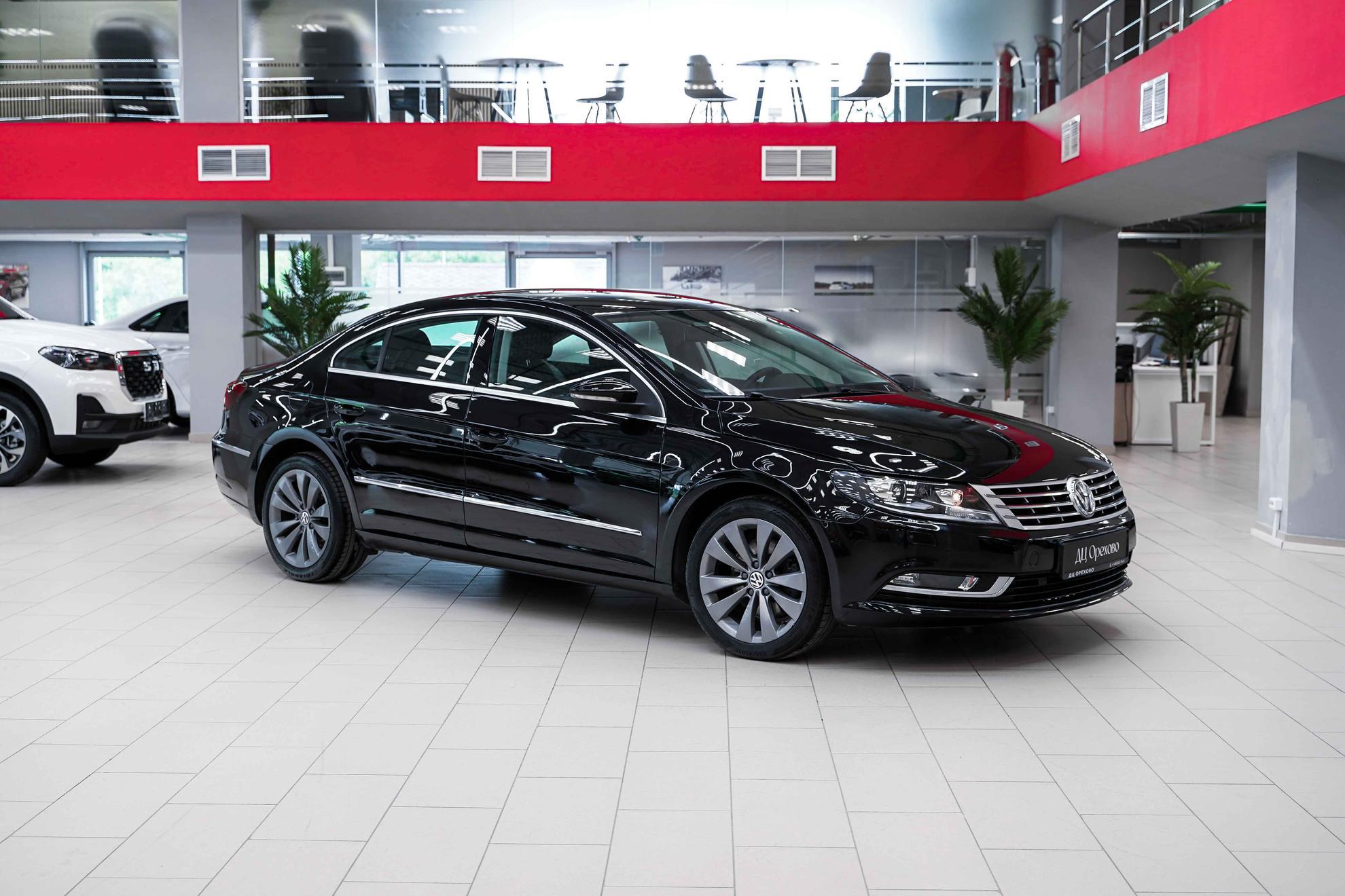 Volkswagen Passat CC 2012, черный, ДЦ Орехово