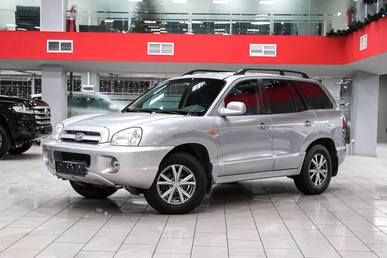 Hyundai Santa Fe 2008, серебряный, ДЦ Орехово