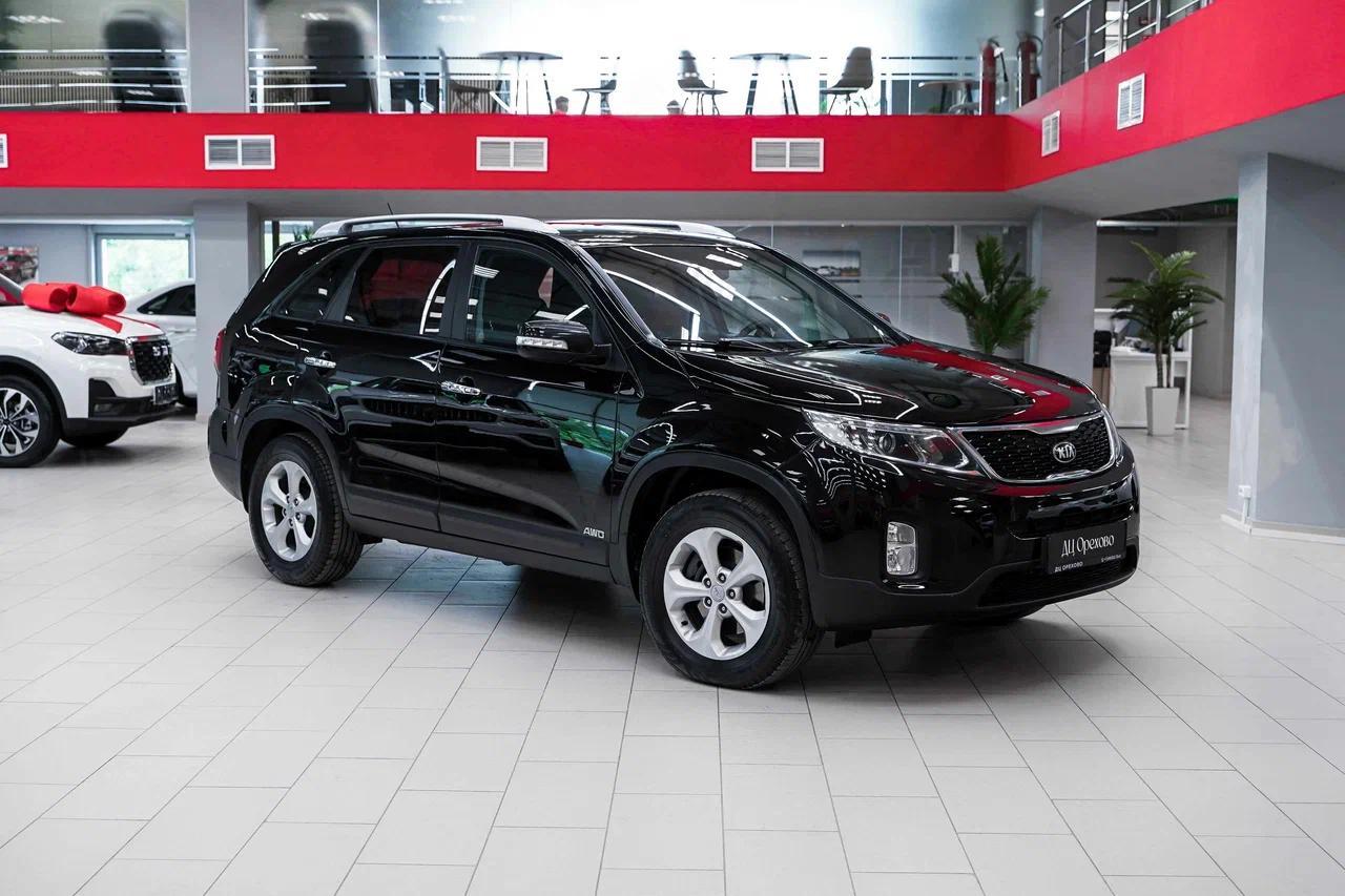 Kia Sorento 2014, черный, ДЦ Орехово