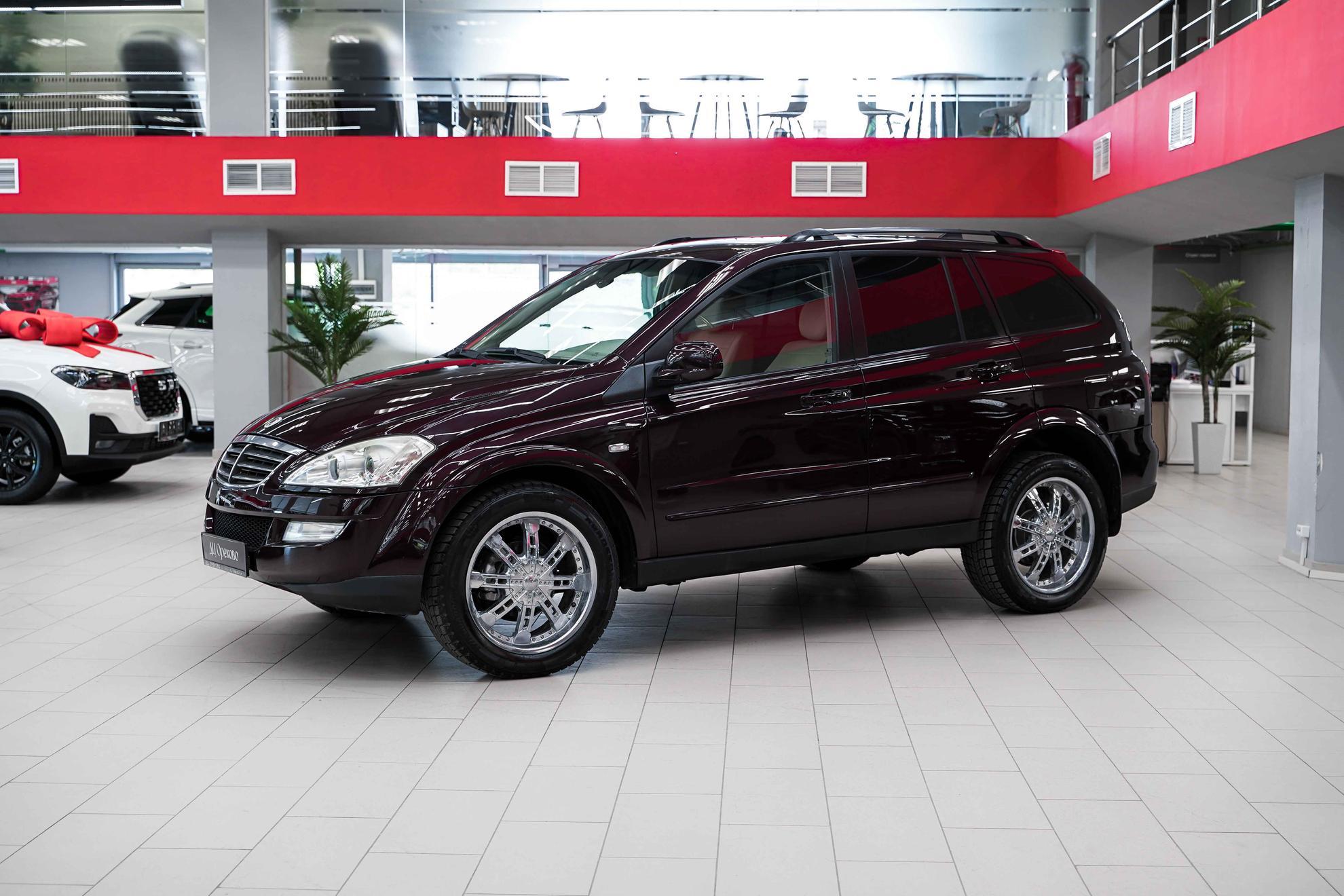 SsangYong Kyron 2010, фиолетовый, ДЦ Орехово