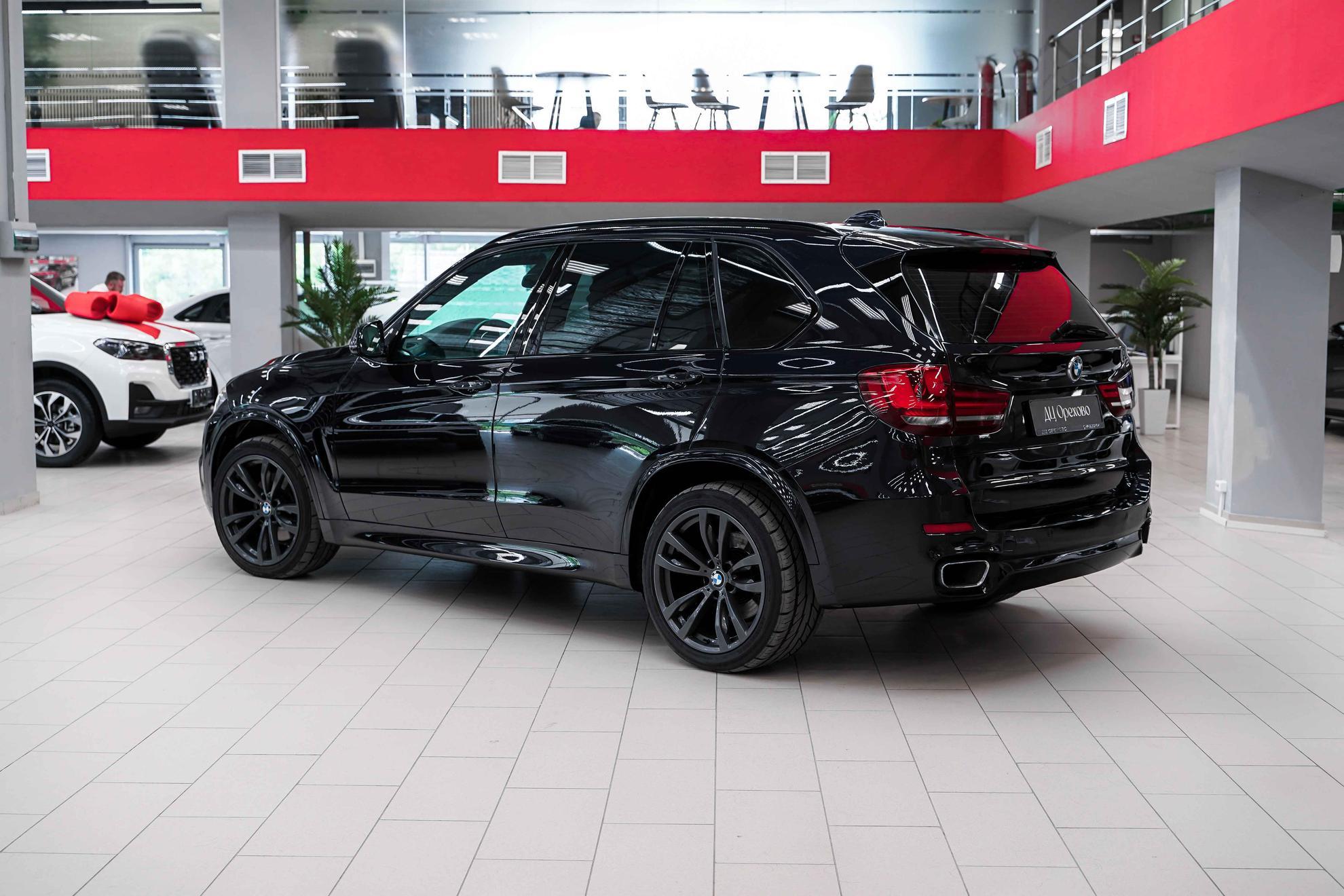 BMW X5 2016, черный, ДЦ Орехово