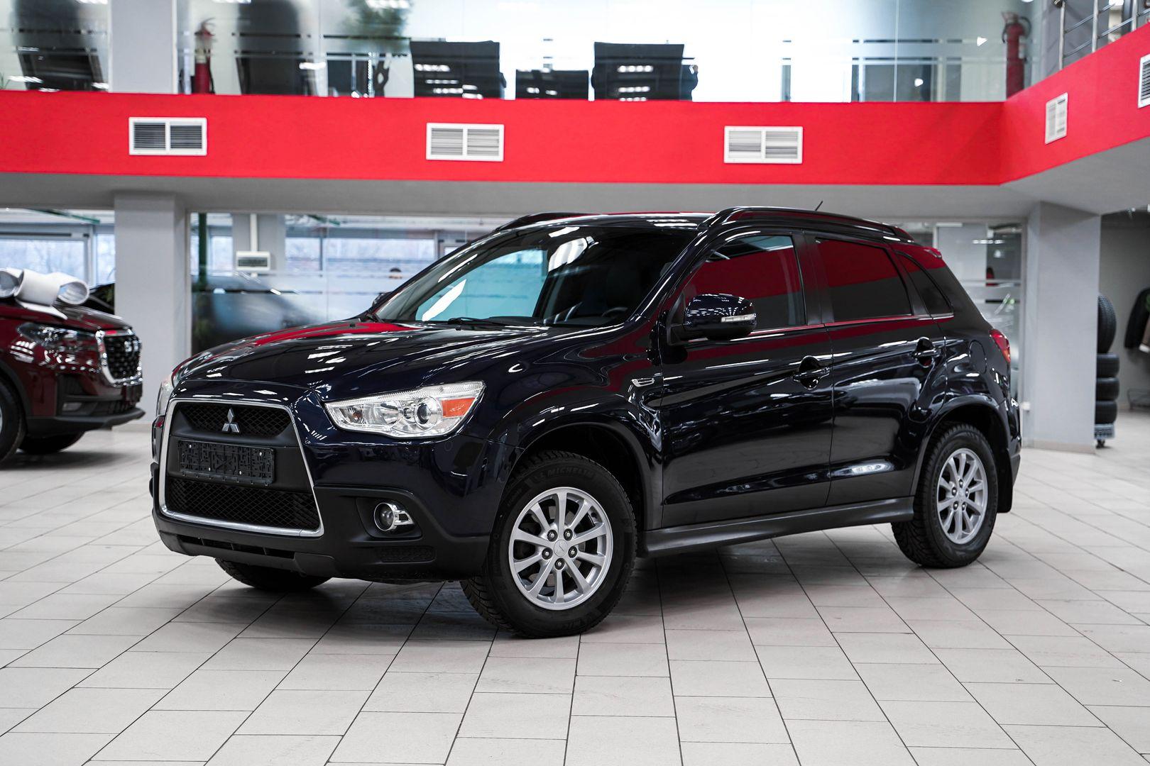 Mitsubishi ASX 2011, синий, ДЦ Орехово