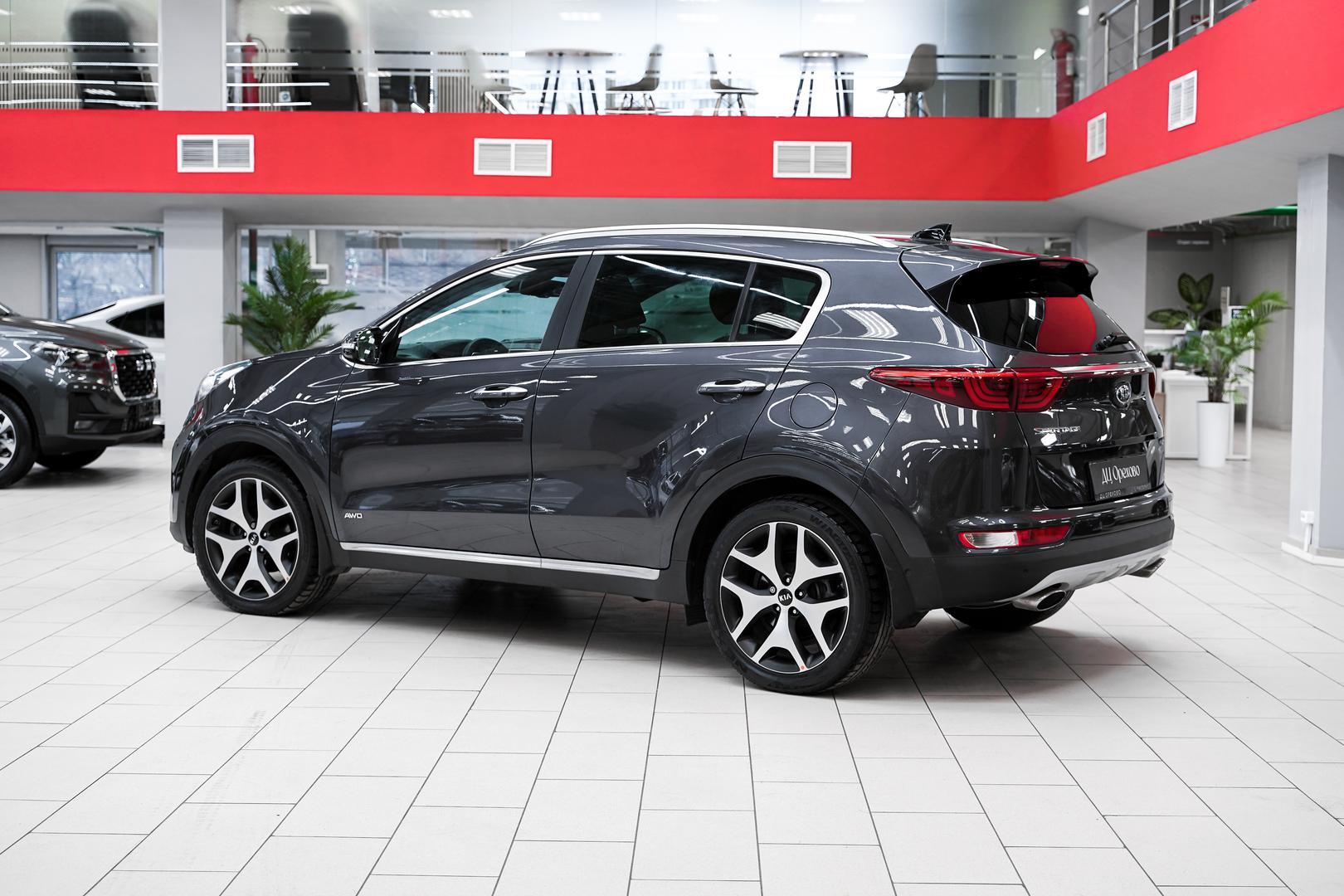 Kia Sportage 2016, серый, ДЦ Орехово