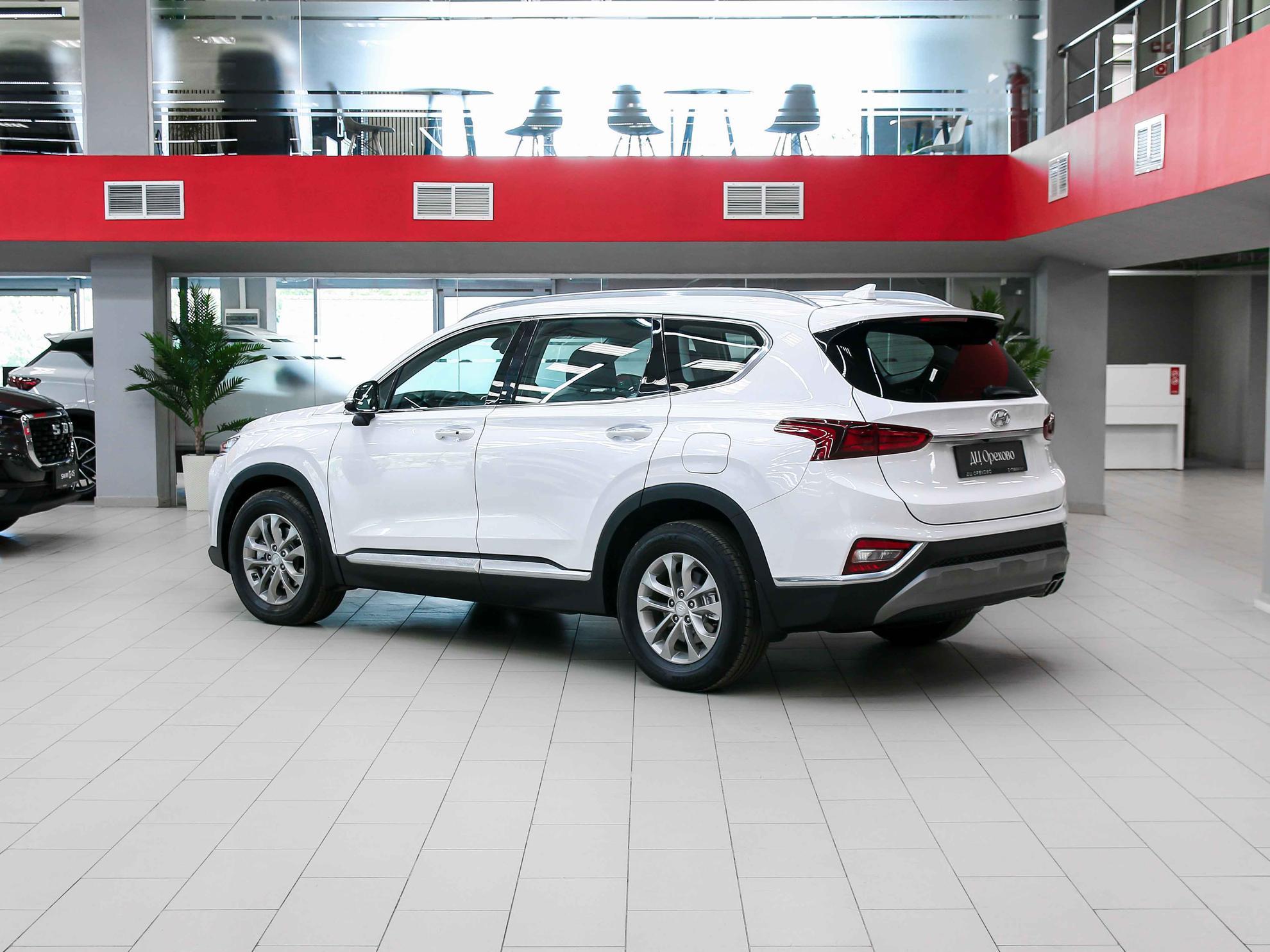 Hyundai Santa Fe 2019, белый, ДЦ Орехово