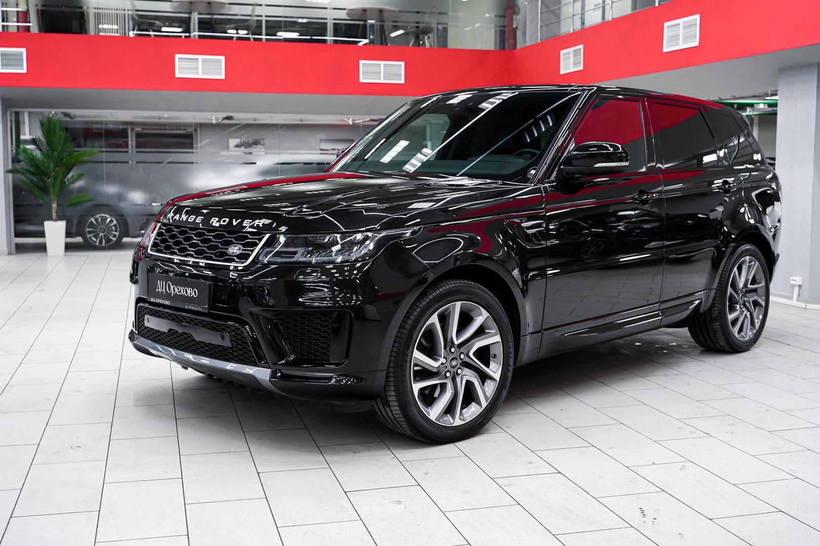 Land Rover Range Rover Sport 2019, черный, ДЦ Орехово