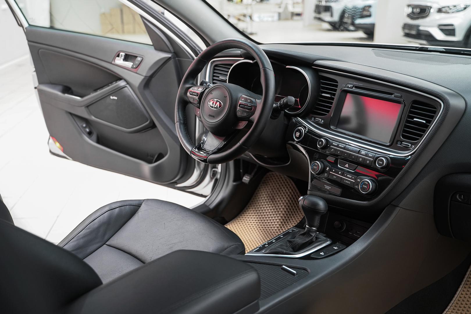 Kia Optima 2015, серебряный, ДЦ Орехово