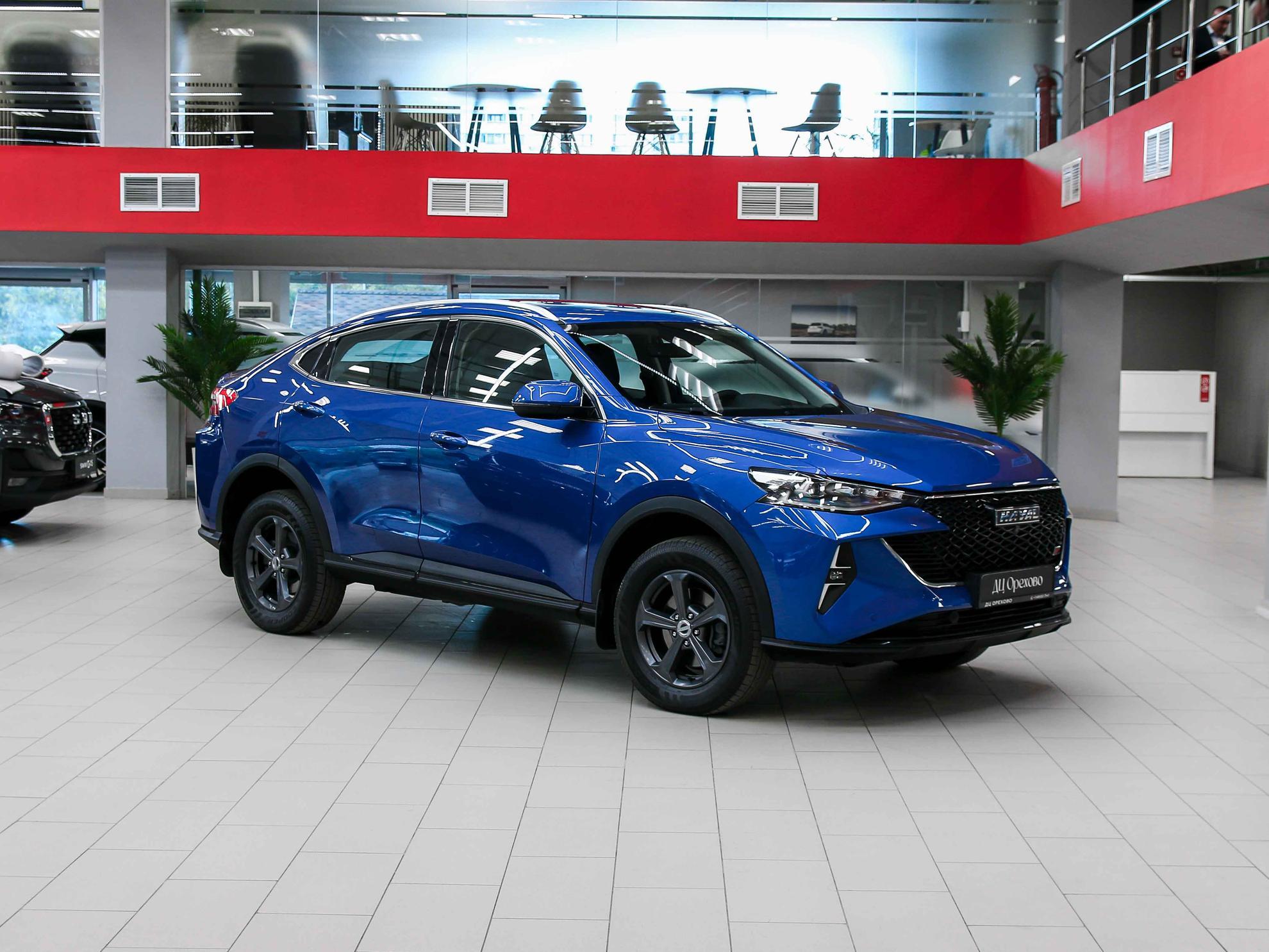 Haval F7x 2022, синий, ДЦ Орехово