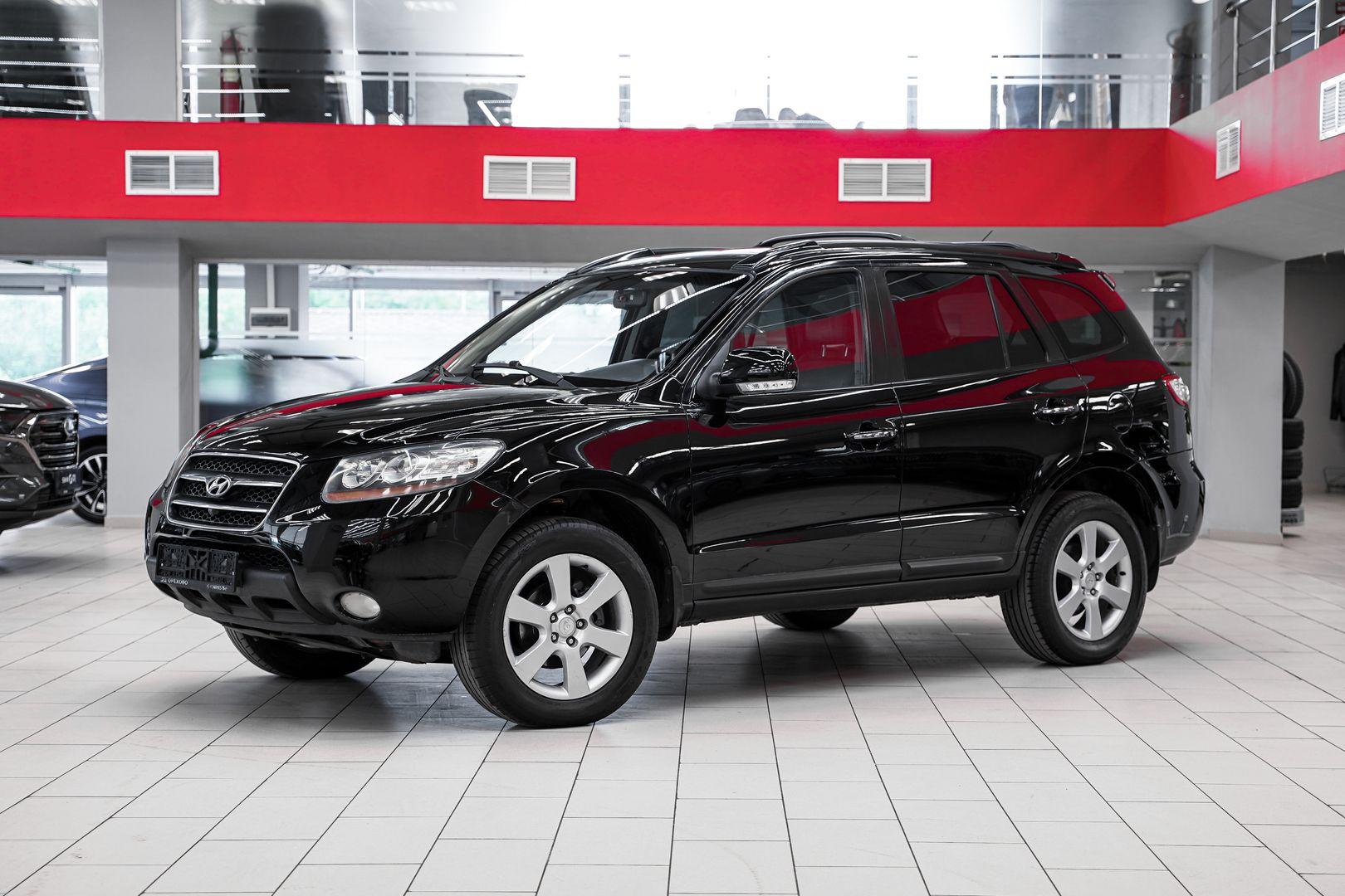 Hyundai Santa Fe 2008, черный, ДЦ Орехово