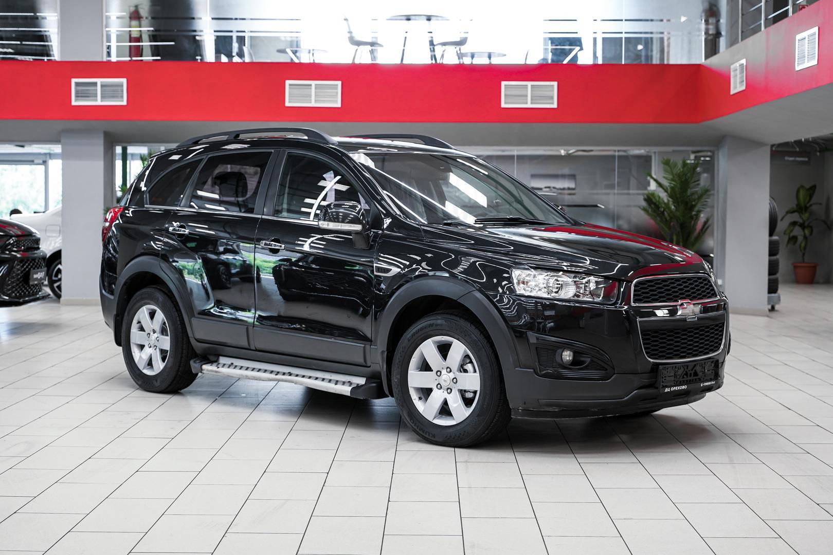 Chevrolet Captiva 2015, черный, ДЦ Орехово