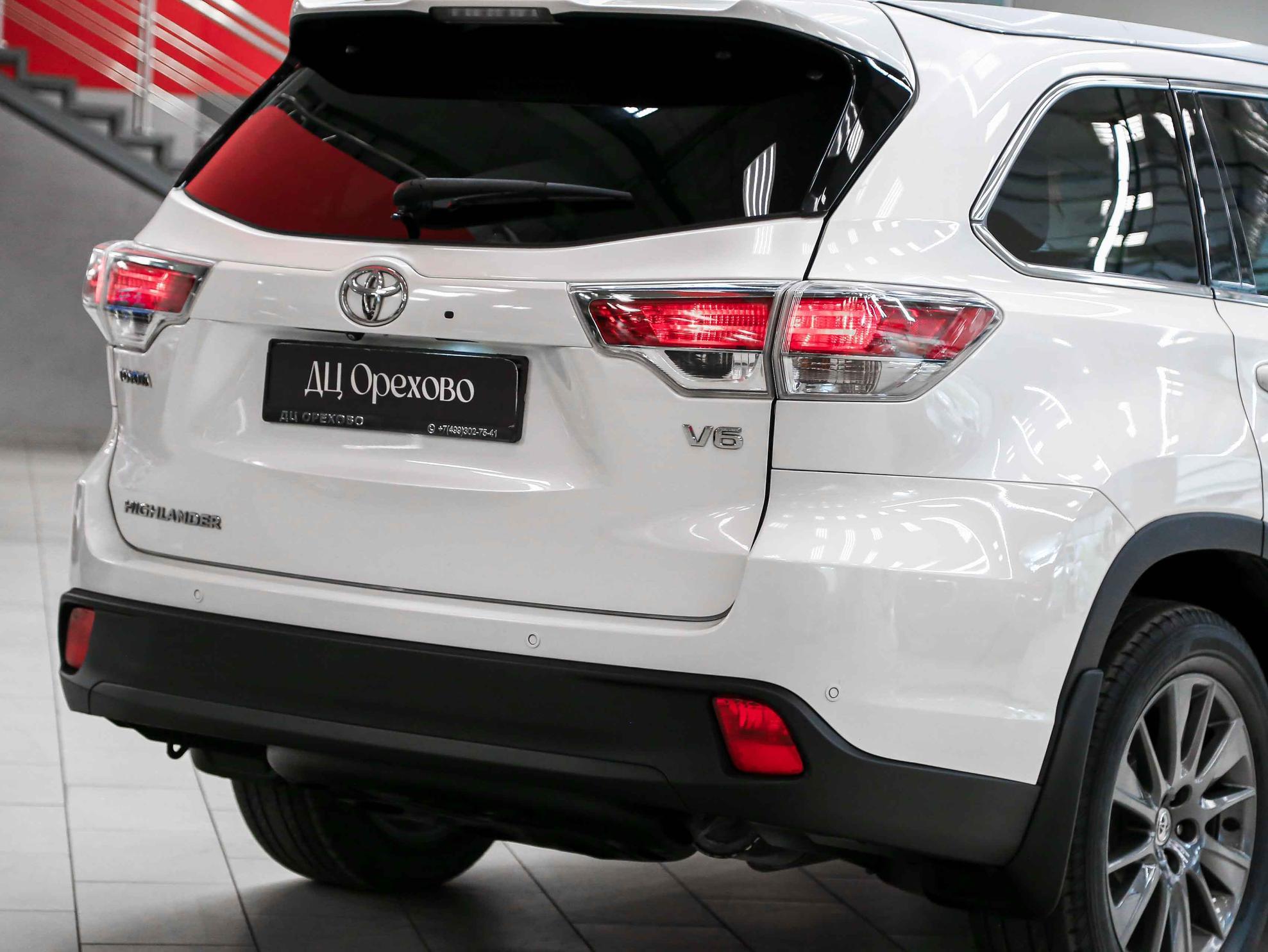 Toyota Highlander 2014, белый, ДЦ Орехово