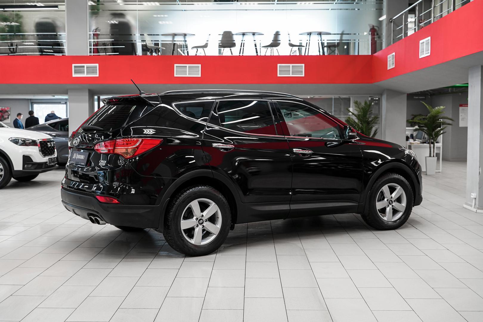 Hyundai Santa Fe 2014, черный, ДЦ Орехово