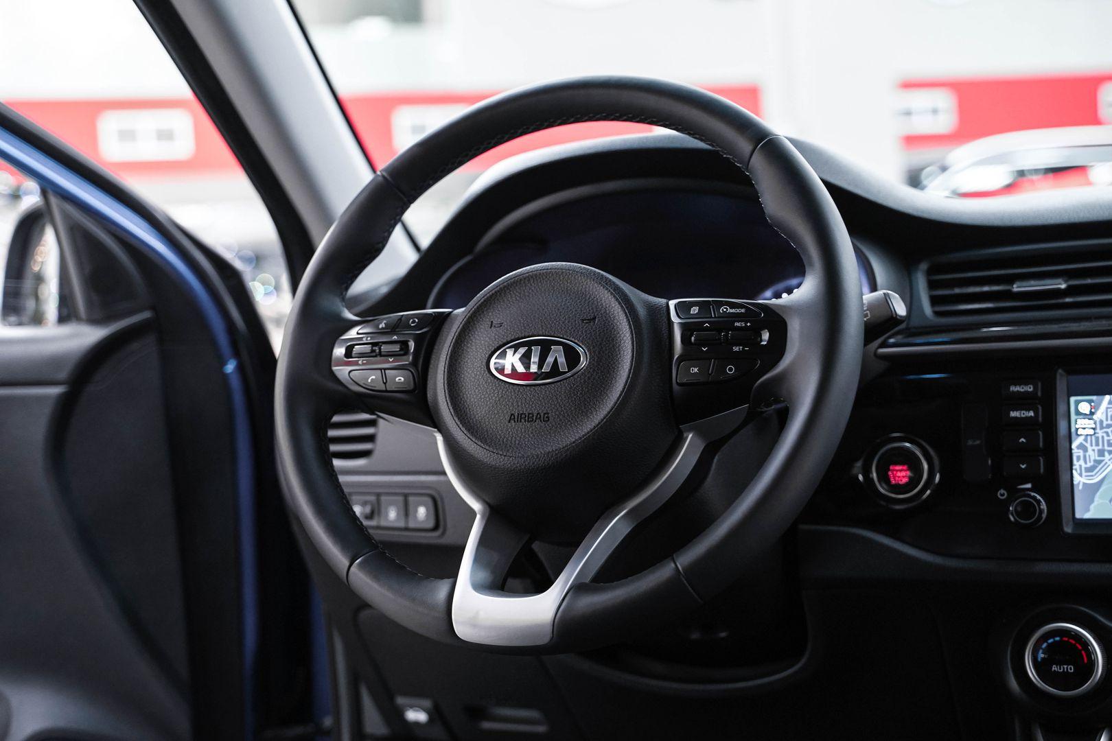 Kia Rio X-Line 2019, синий, ДЦ Орехово