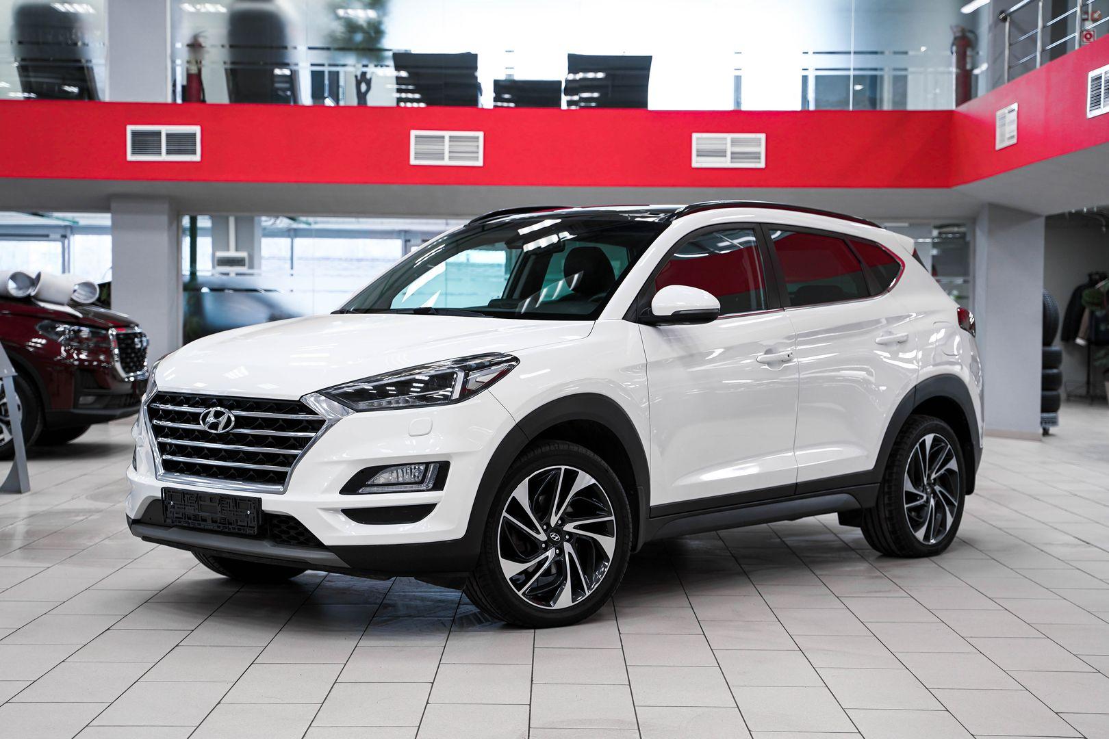 Hyundai Tucson 2018, белый, ДЦ Орехово