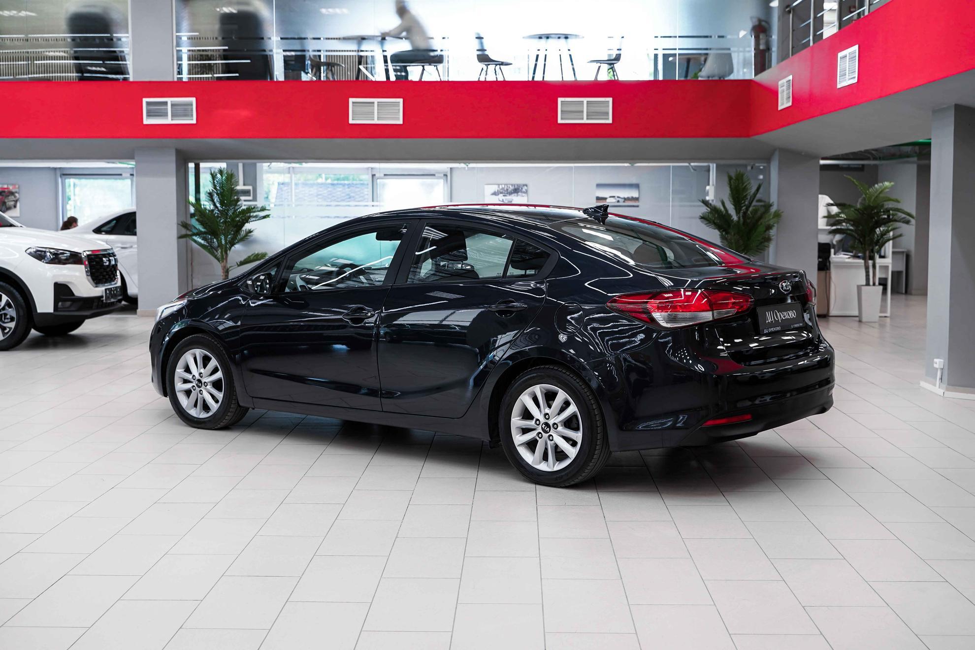 Kia Cerato 2018, синий, ДЦ Орехово