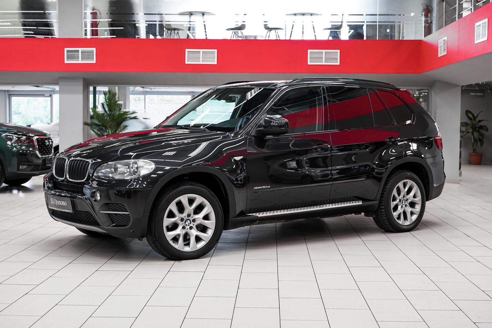 BMW X5 2013, черный, ДЦ Орехово