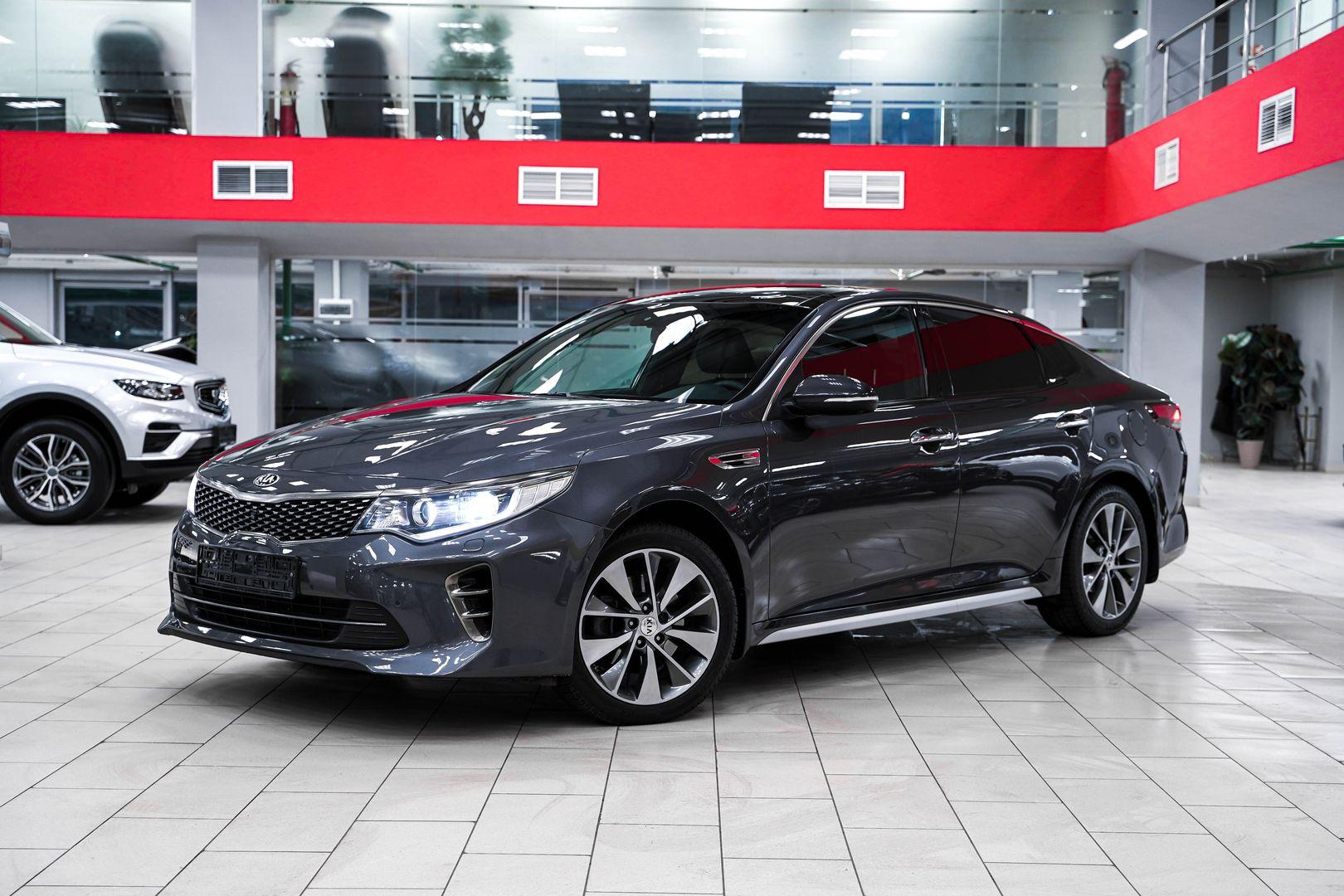 Kia Optima 2017, серый, ДЦ Орехово