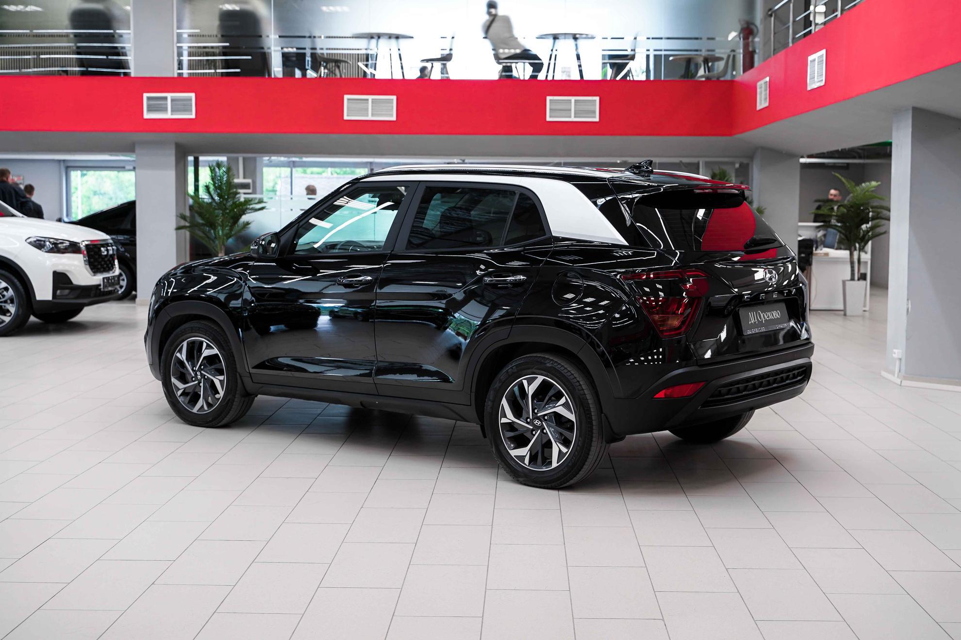 Hyundai Creta 2021, черный, ДЦ Орехово