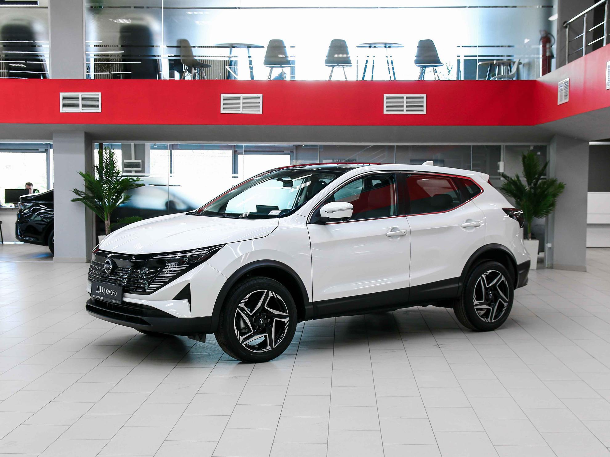 Nissan Qashqai 2026, белый, ДЦ Орехово