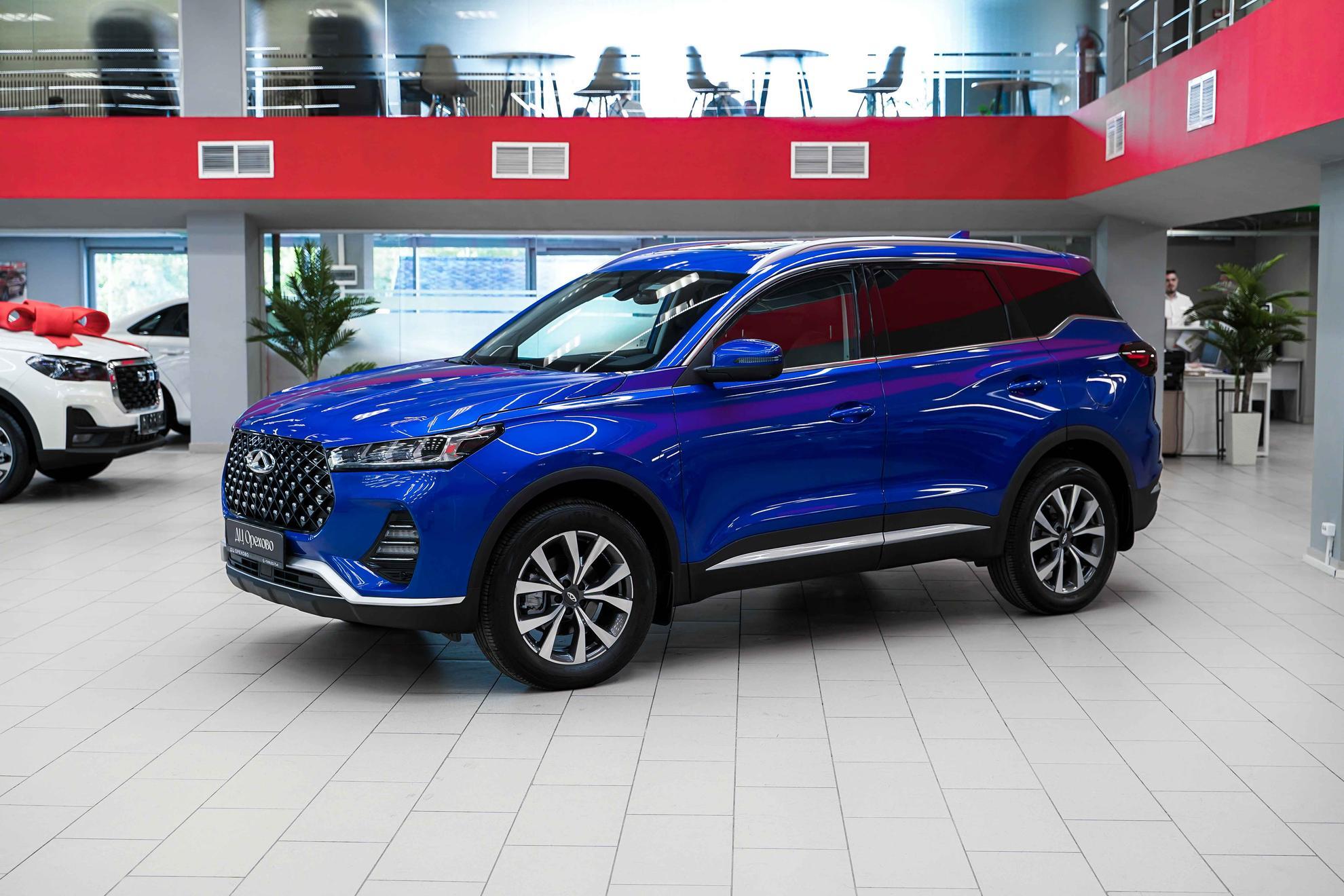 Chery Tiggo 7 Pro 2022, синий, ДЦ Орехово