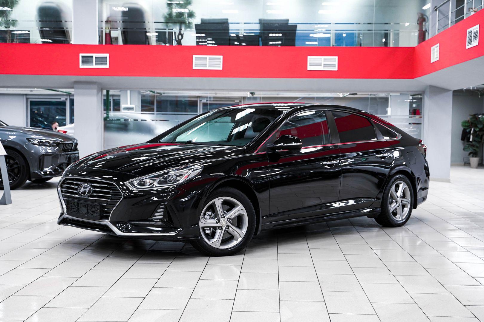 Hyundai Sonata 2017, черный, ДЦ Орехово